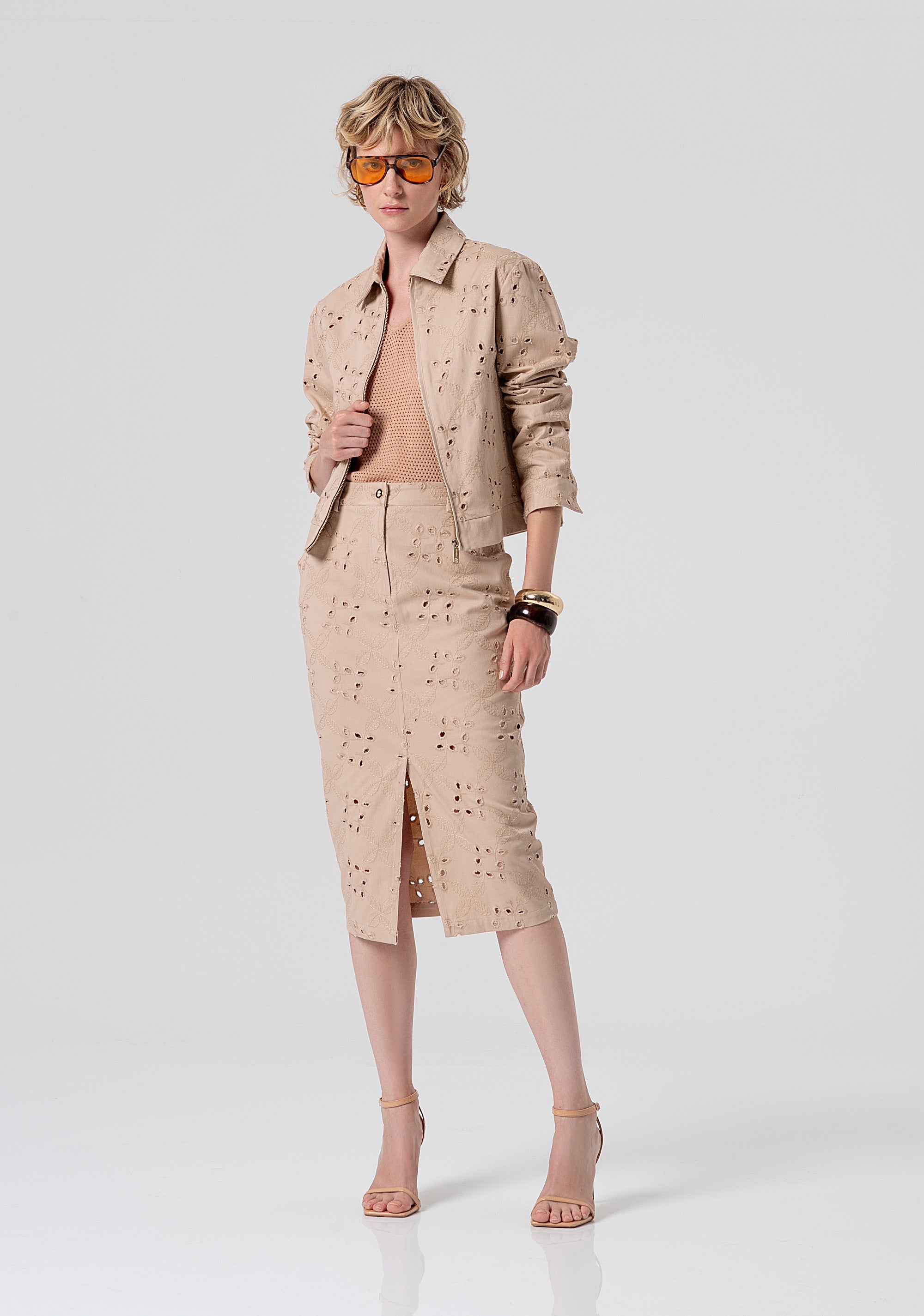 Knitted tank top Fracomina FS26ST4005K55601-050-4