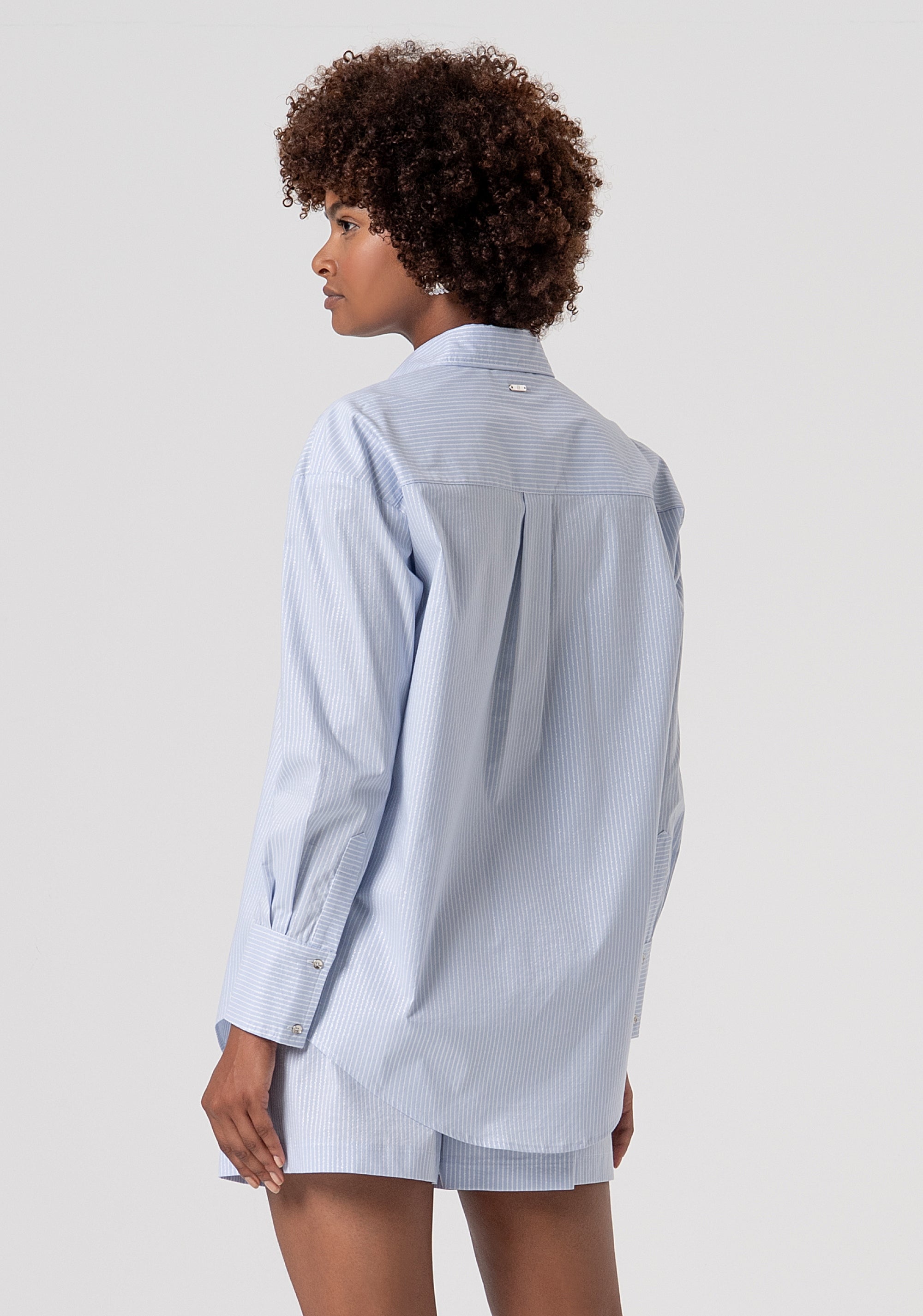 Shirt regular fit made in striped popeline Fracomina FS26ST6009W520N8-L62-3