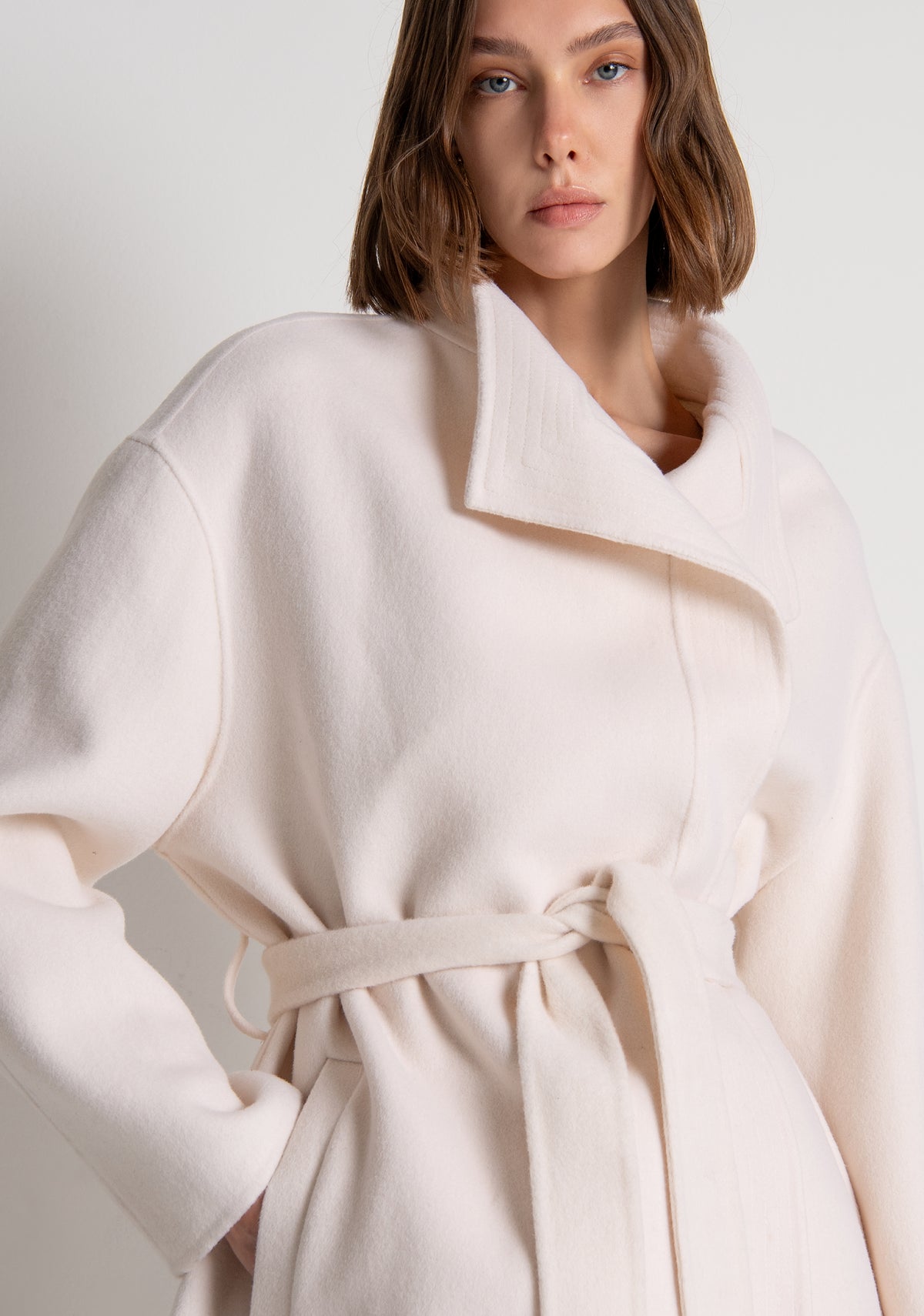 Long coat regular fit made in wool Fracomina FS26WC1006W85601-108