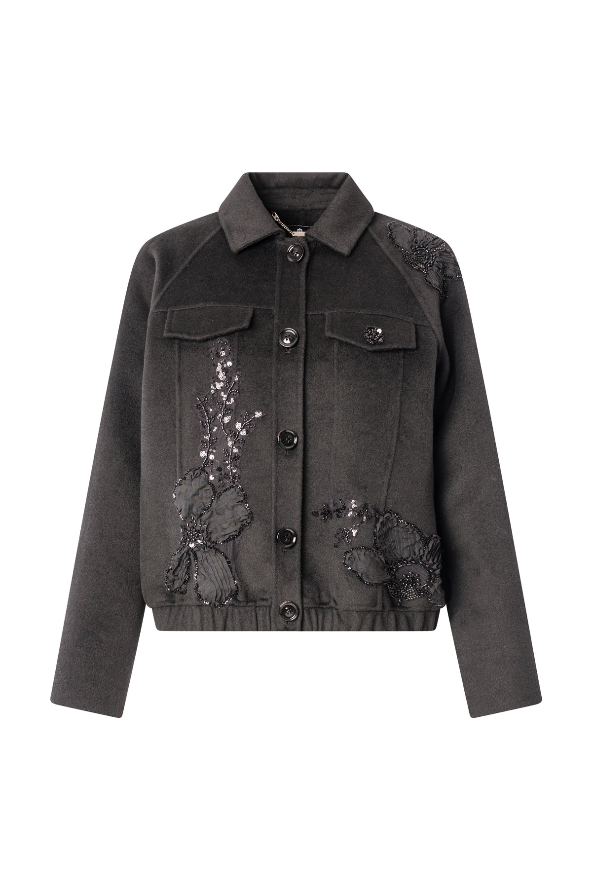 Short coat regular fit with wool Fracomina FS26WC1010W861E5-K01-1