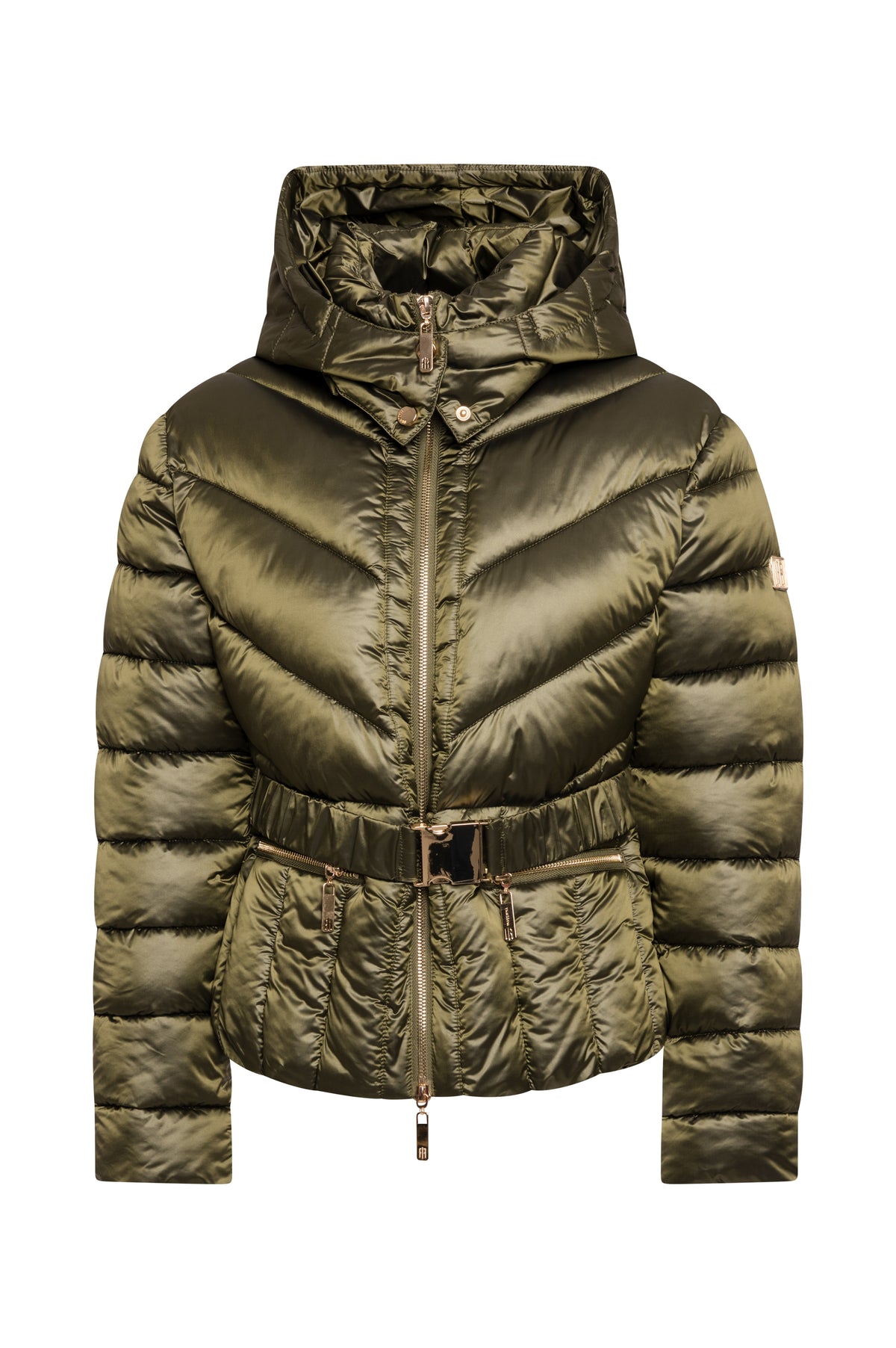 Padded jacket regular fit made in nylon Fracomina FS26WC3002O42301-K66-1