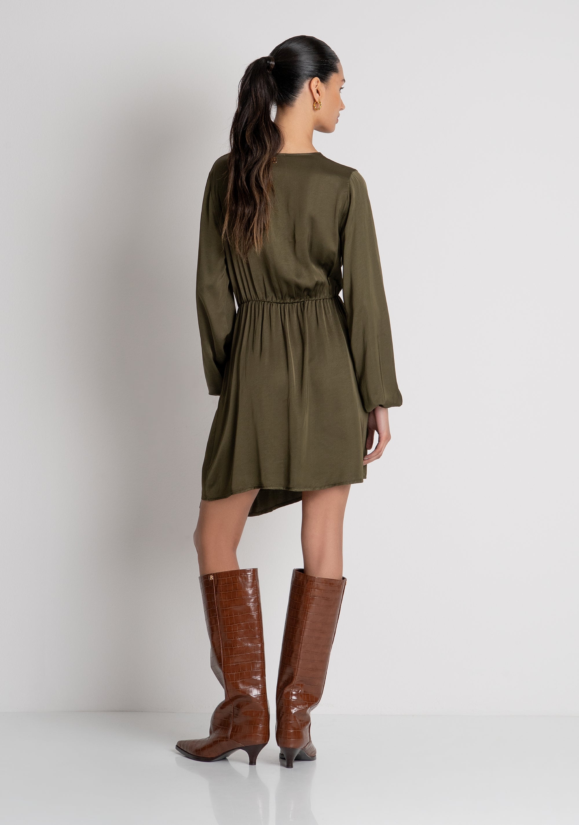 Mini dress regular fit made in viscose Fracomina FS26WD1004W41301-813-3