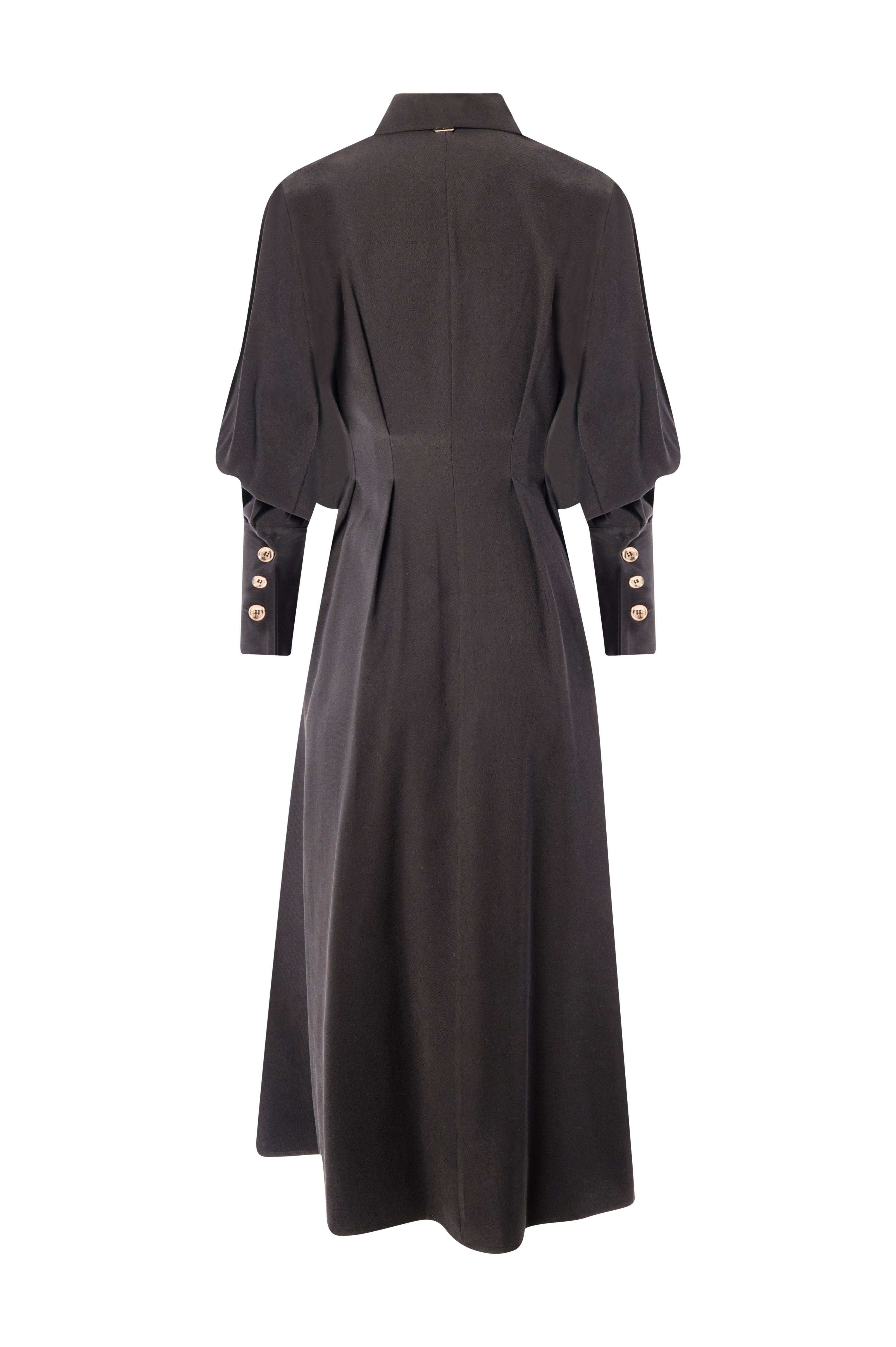 Long chemisier dress regular fit Fracomina FS26WD2005W58901-K01-2