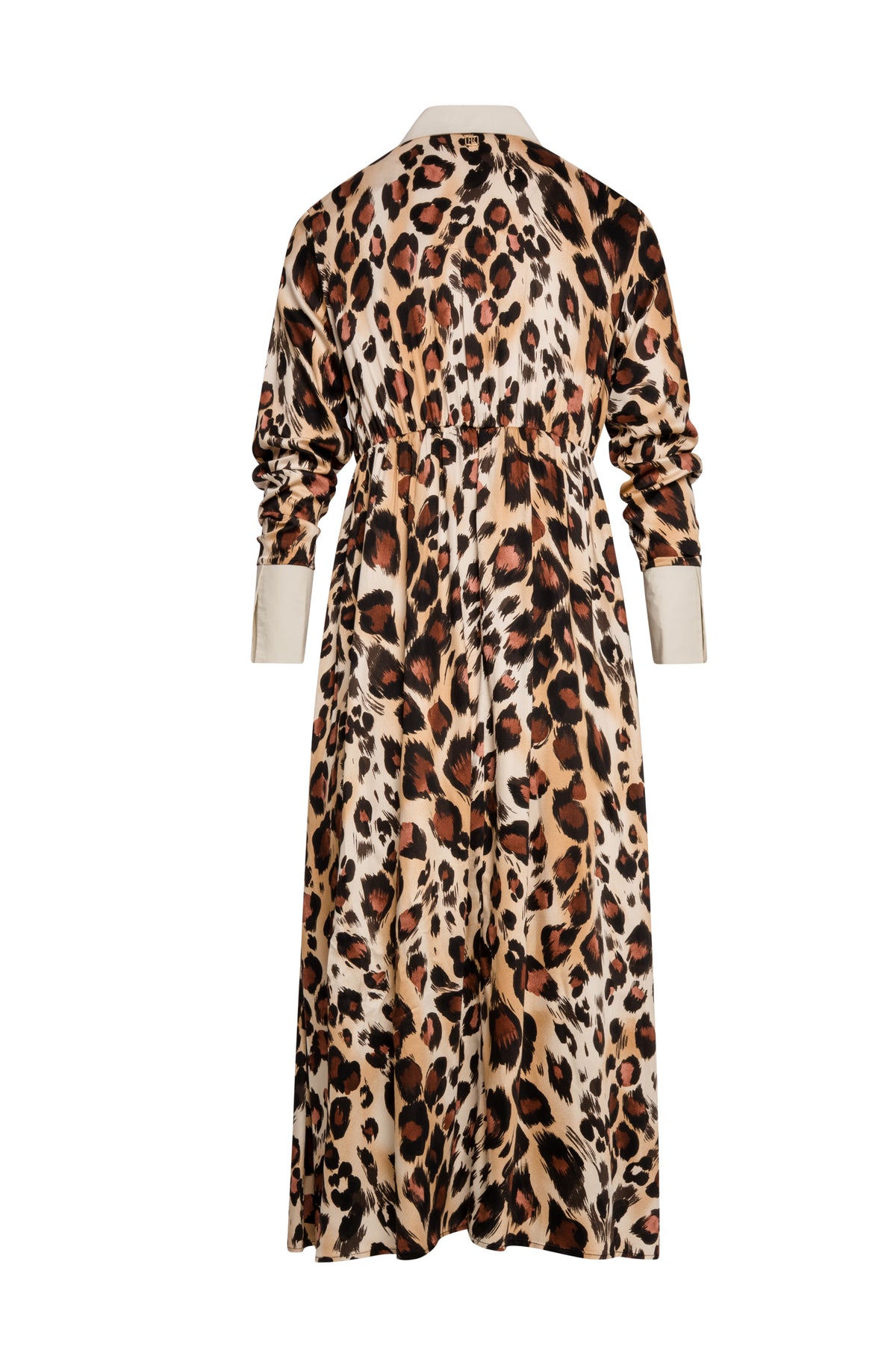 Dress regular fit middle length with animalier pattern Fracomina FS26WD2011W413L7-KM3-2