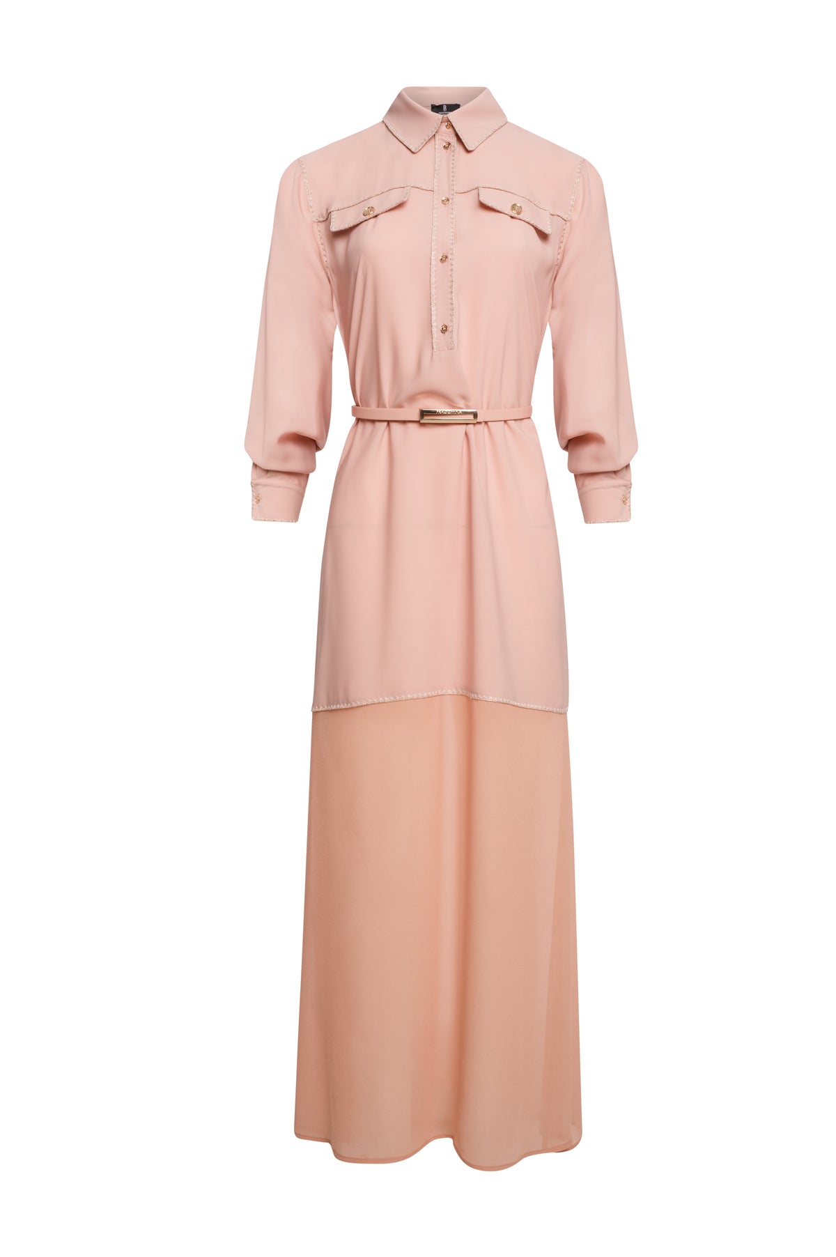 Long chemisier dress regular fit Fracomina FS26WD3001W505E5-K28-1