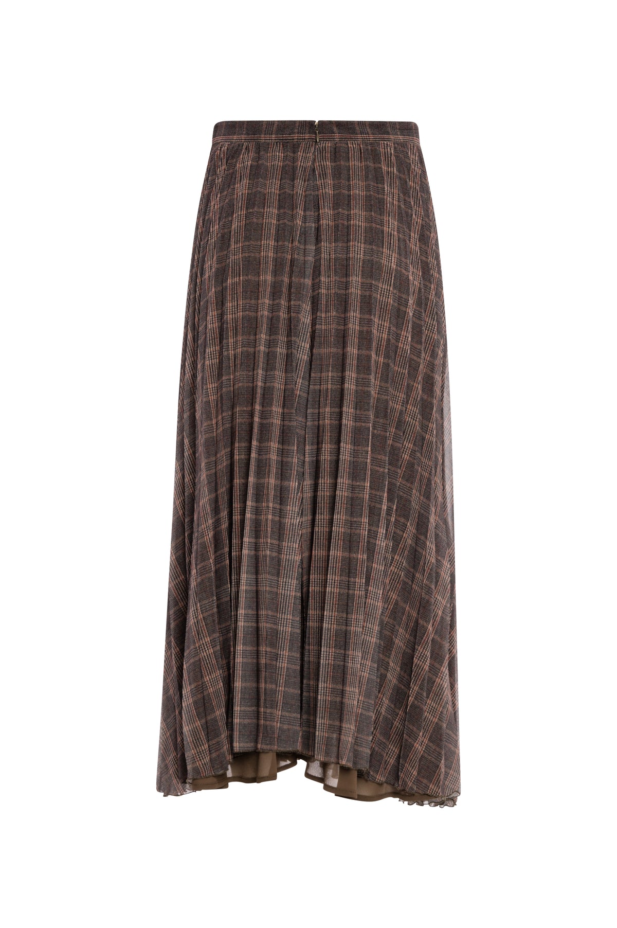 Skirt flare middle length with diamond pattern Fracomina FS26WG2003W412R8-K06-2