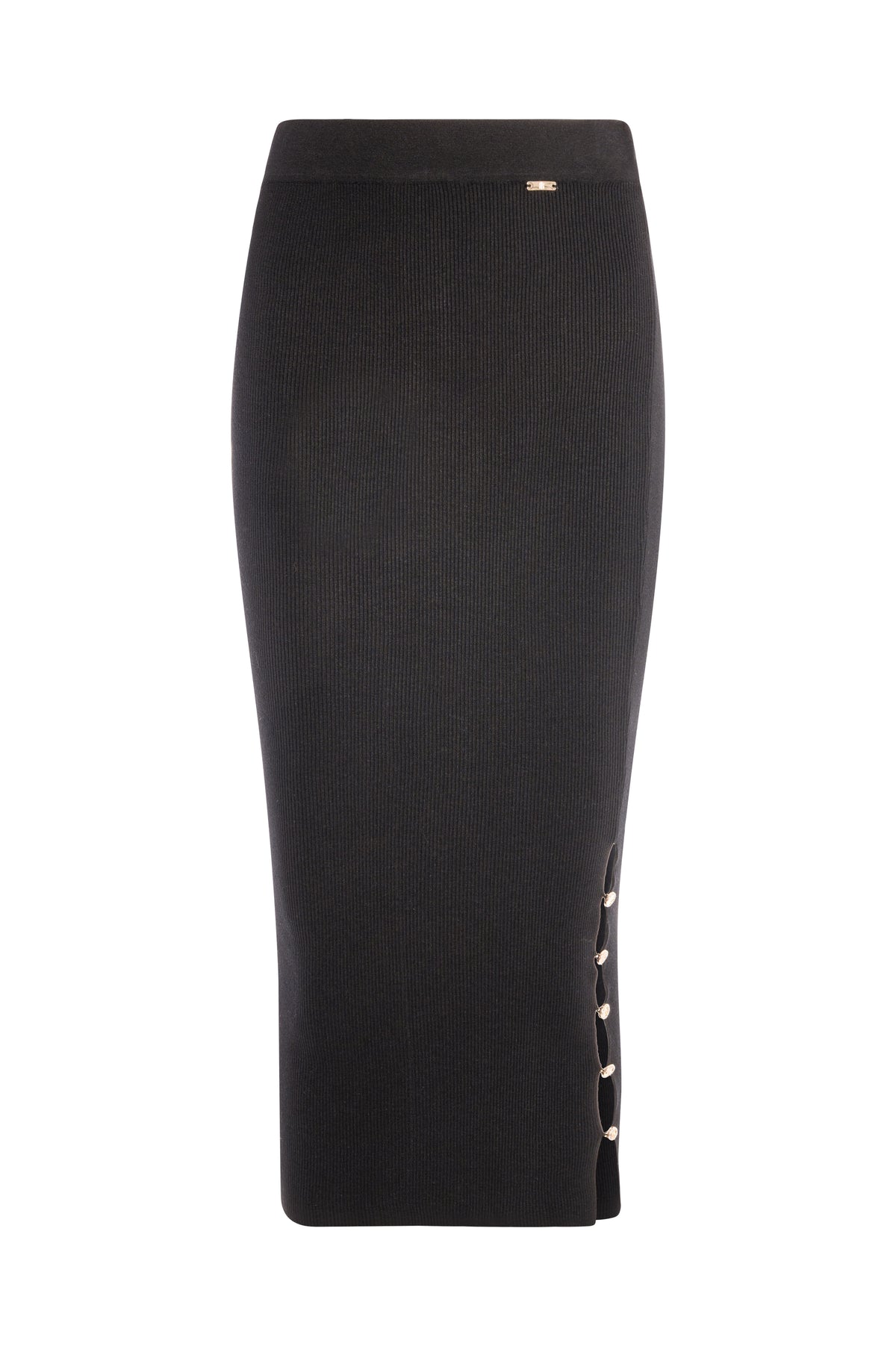 Knitted skirt slim fit middle length Fracomina FS26WG4003K56501-K01-1