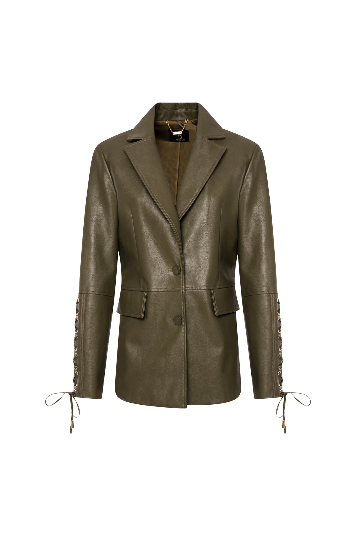 Blazer jacket regular fit single breasted made in fake fur Fracomina FS26WJ2001P45601-K66-1