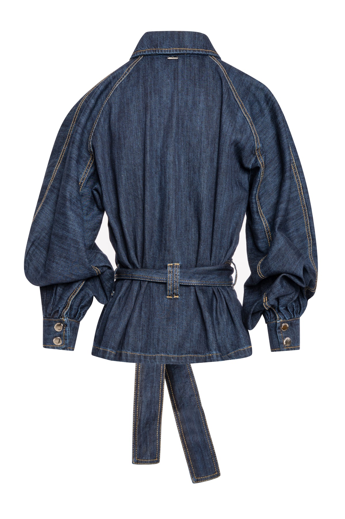 Jacket over fit made in denim with middle wash Fracomina FS26WJ4002D40993-K02-2