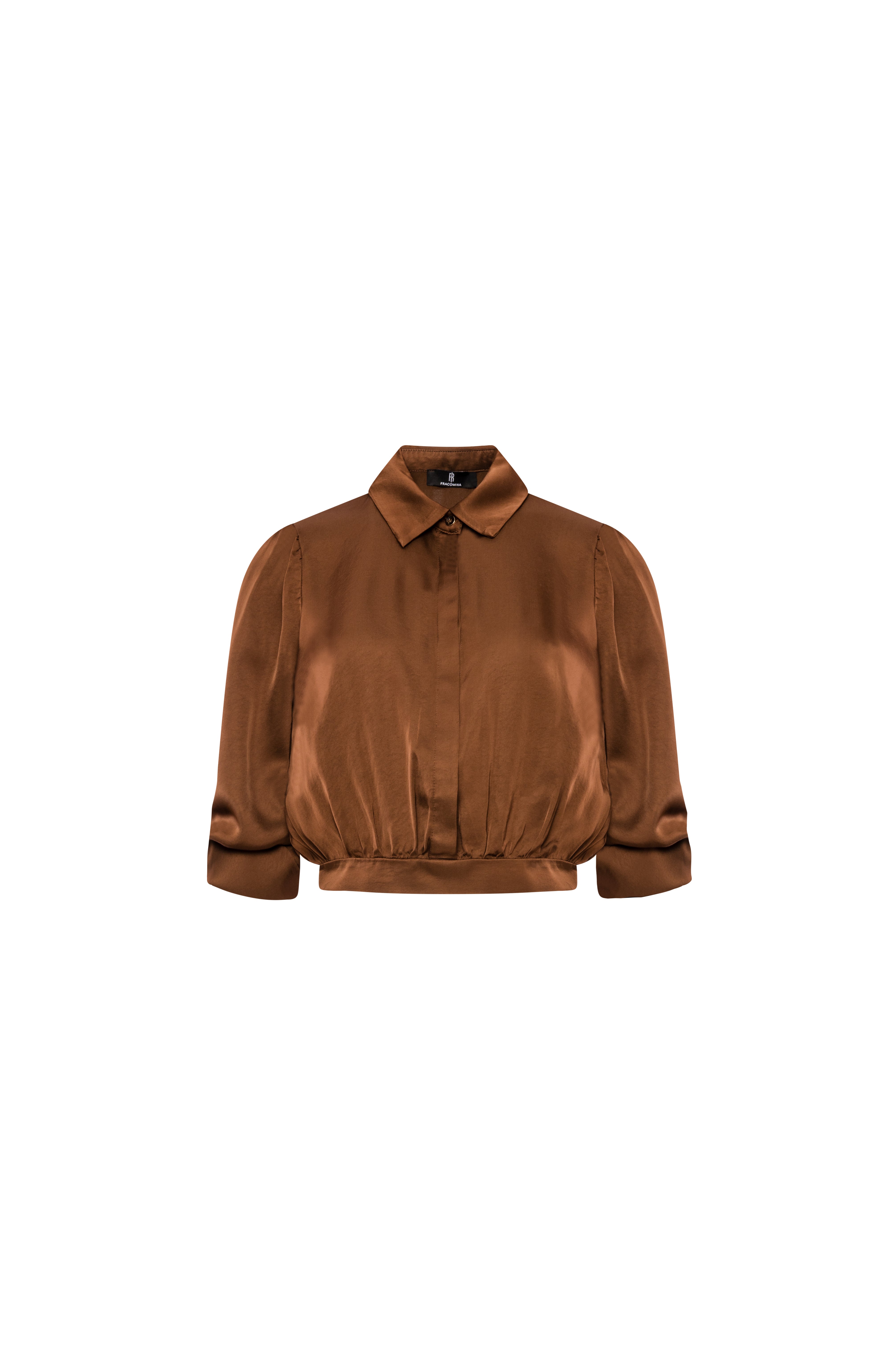 Shirt cropped made in viscose Fracomina FS26WT6010W41301-KL0-1