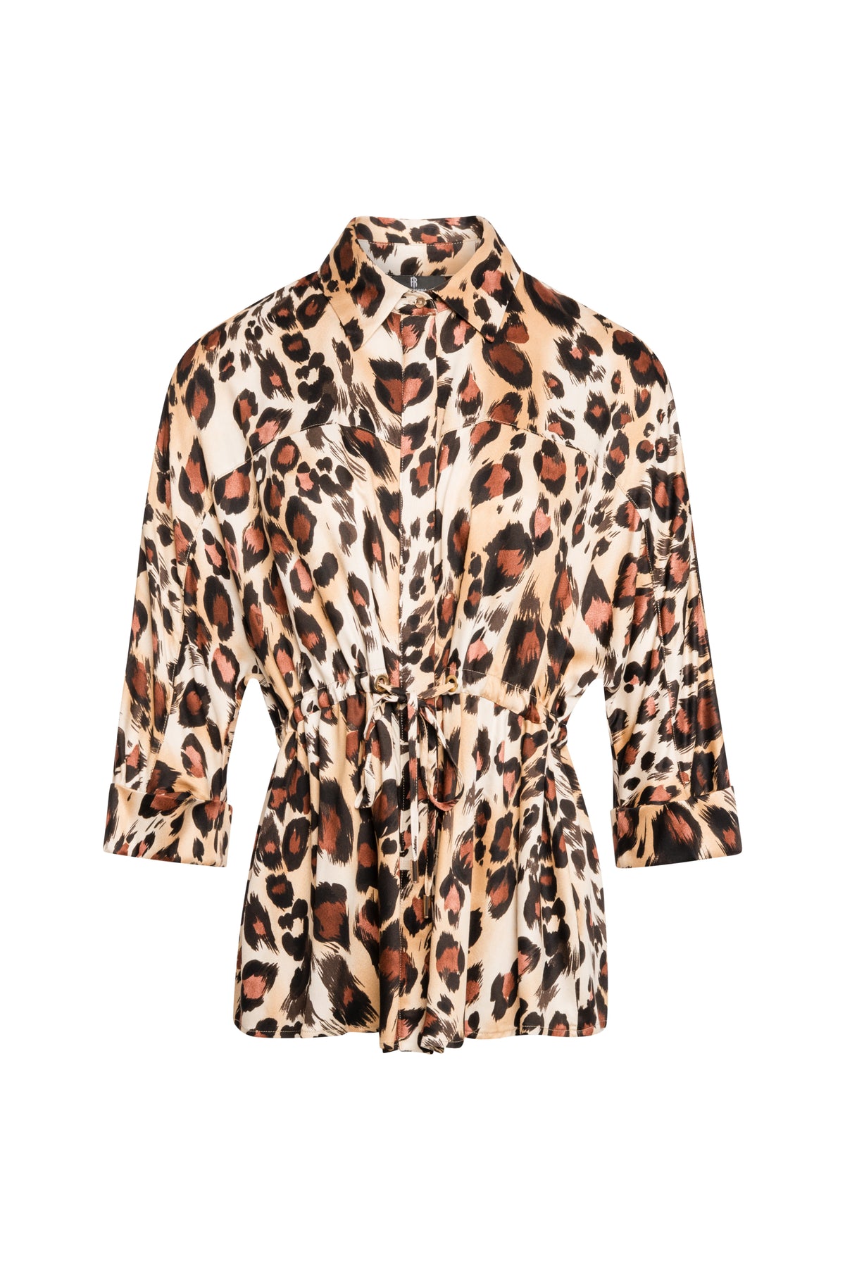 Shirt regular fit with animalier pattern Fracomina FS26WT6014W413L7-KM3-1