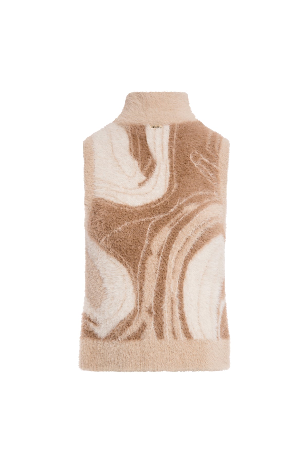 Sleeveless knitwear with jacquard effect Fracomina FS26WT7010K464F8-P13-2