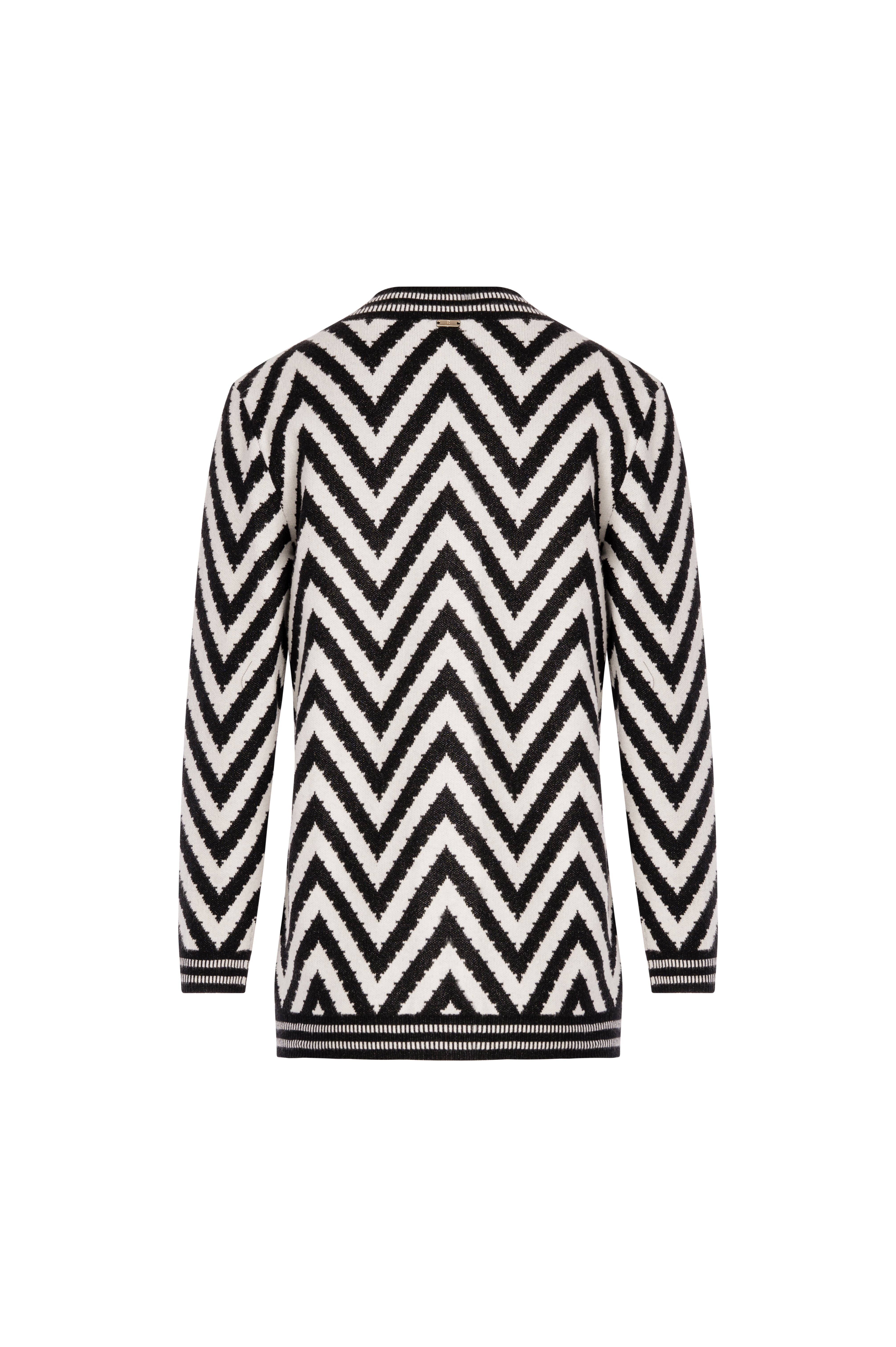 Knitwear regular fit with flowery jacquard effect Fracomina FS26WT7014K502F8-KE1-2
