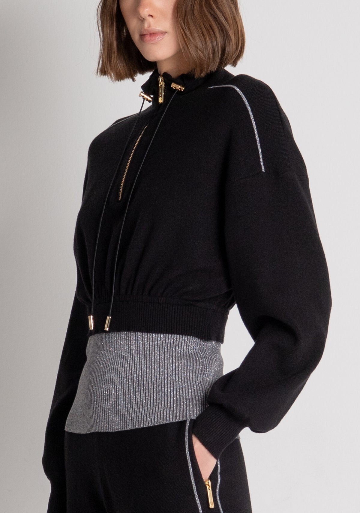 Knitwear regular fit with high neck Fracomina FS26WT7024K45901-056-3