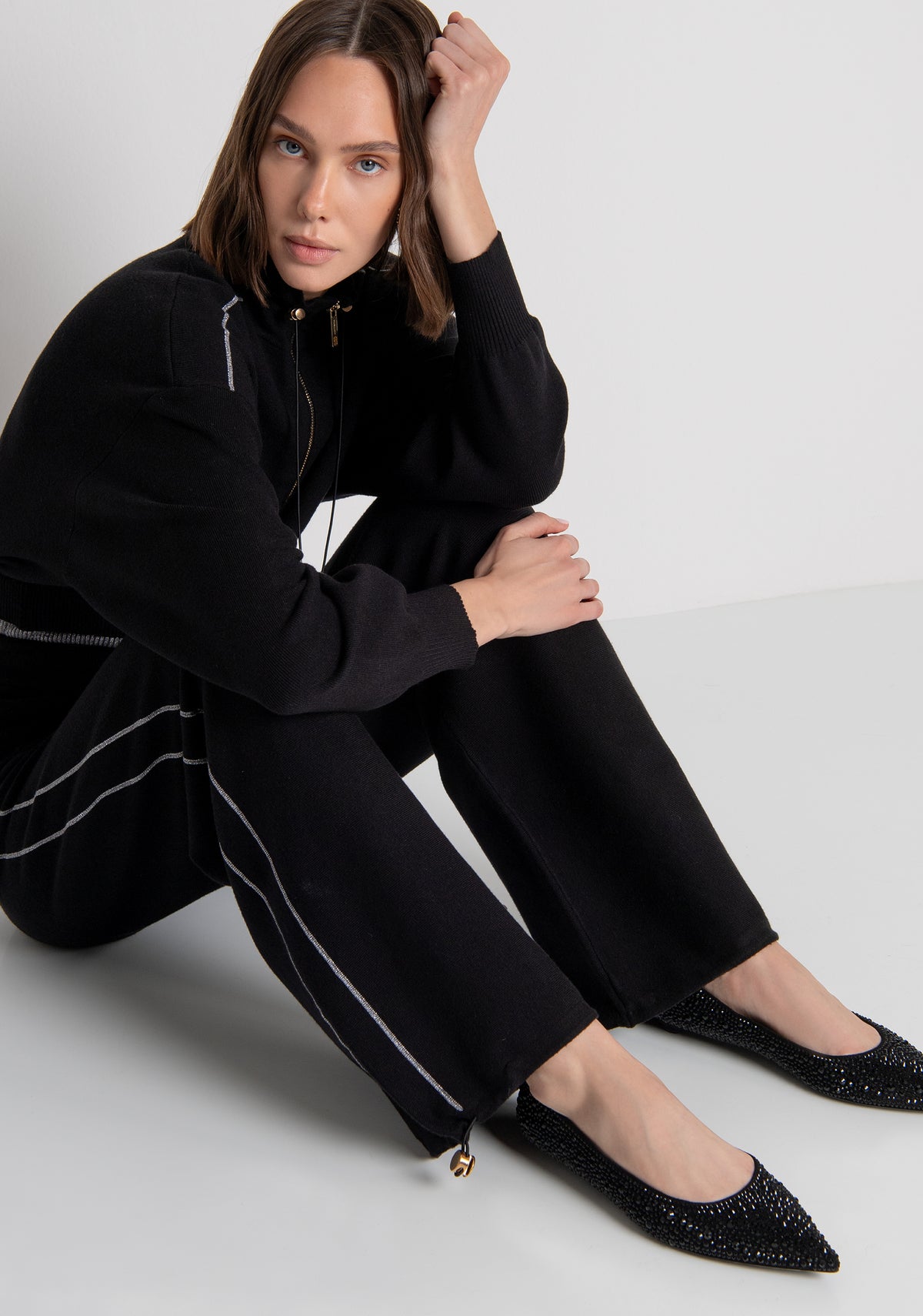 Knitwear regular fit with high neck Fracomina FS26WT7024K45901-056