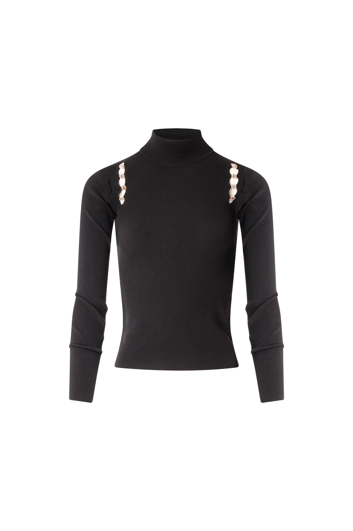 Knitwear slim fit with high neck Fracomina FS26WT7026K56501-K01-1
