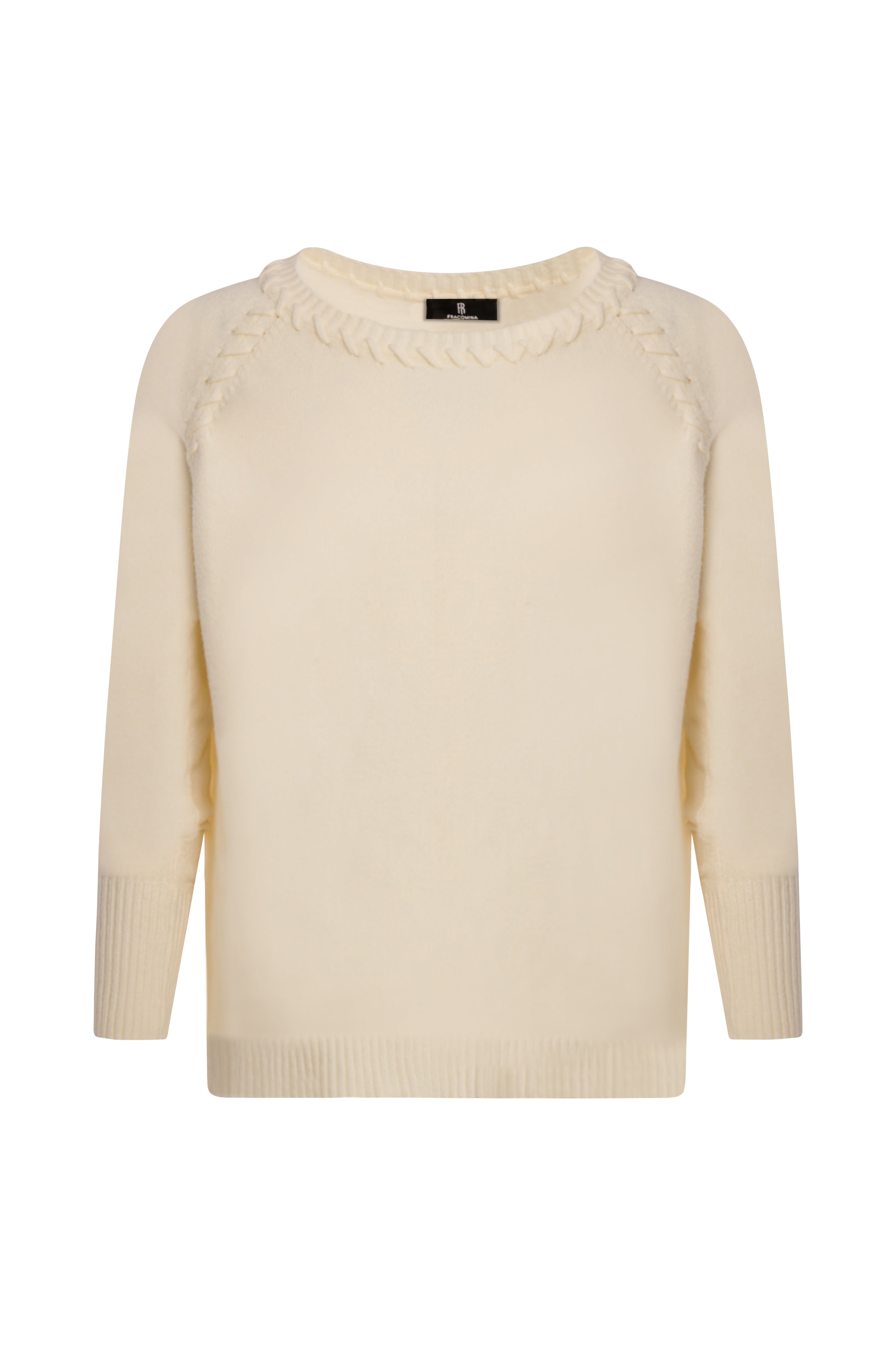 Knitwear regular fit with round neck Fracomina FS26WT7031K42001-108-1