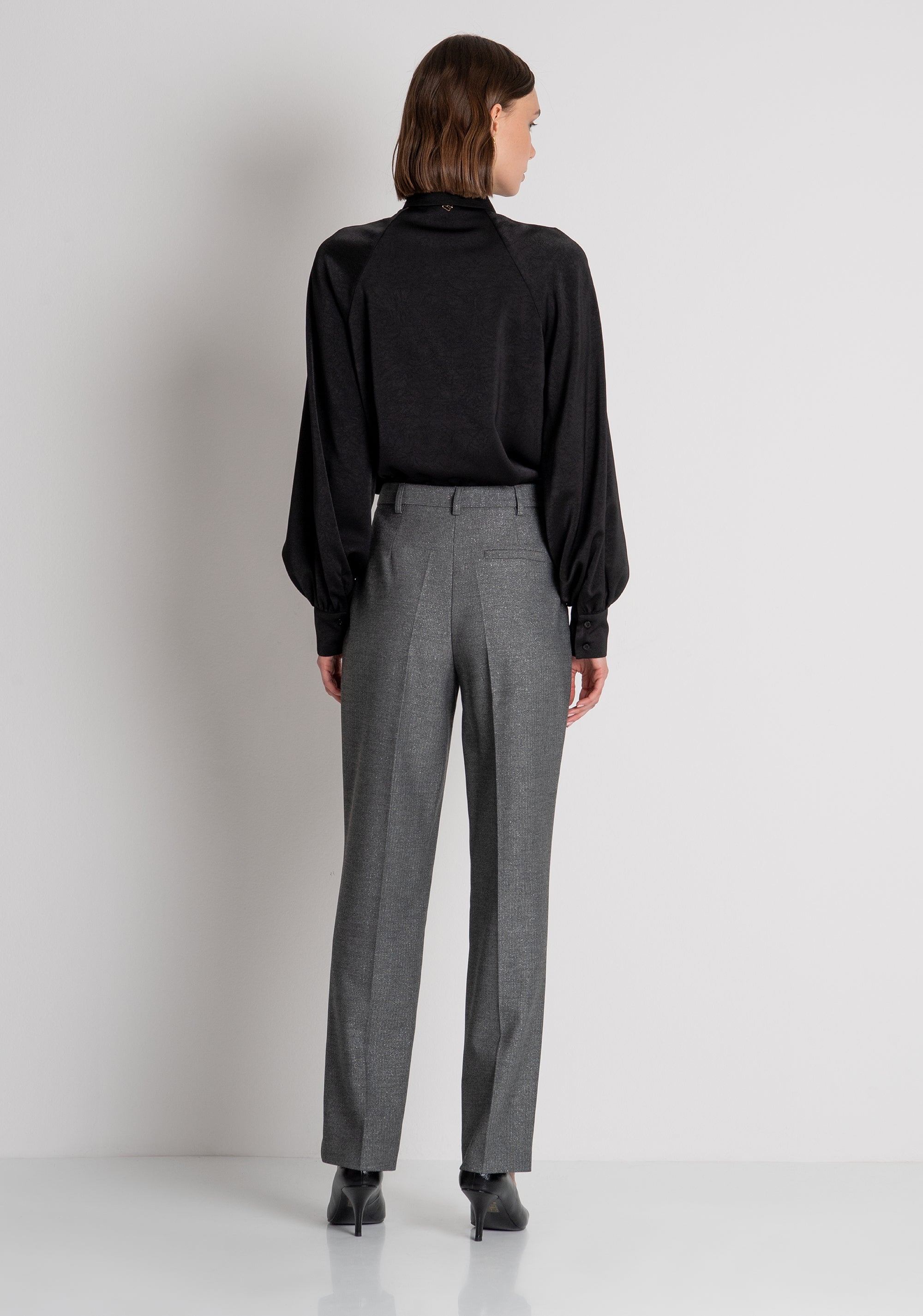 Chino's pant regular fit made in herringbone fabric Fracomina FS26WV2004W500J1-060-3