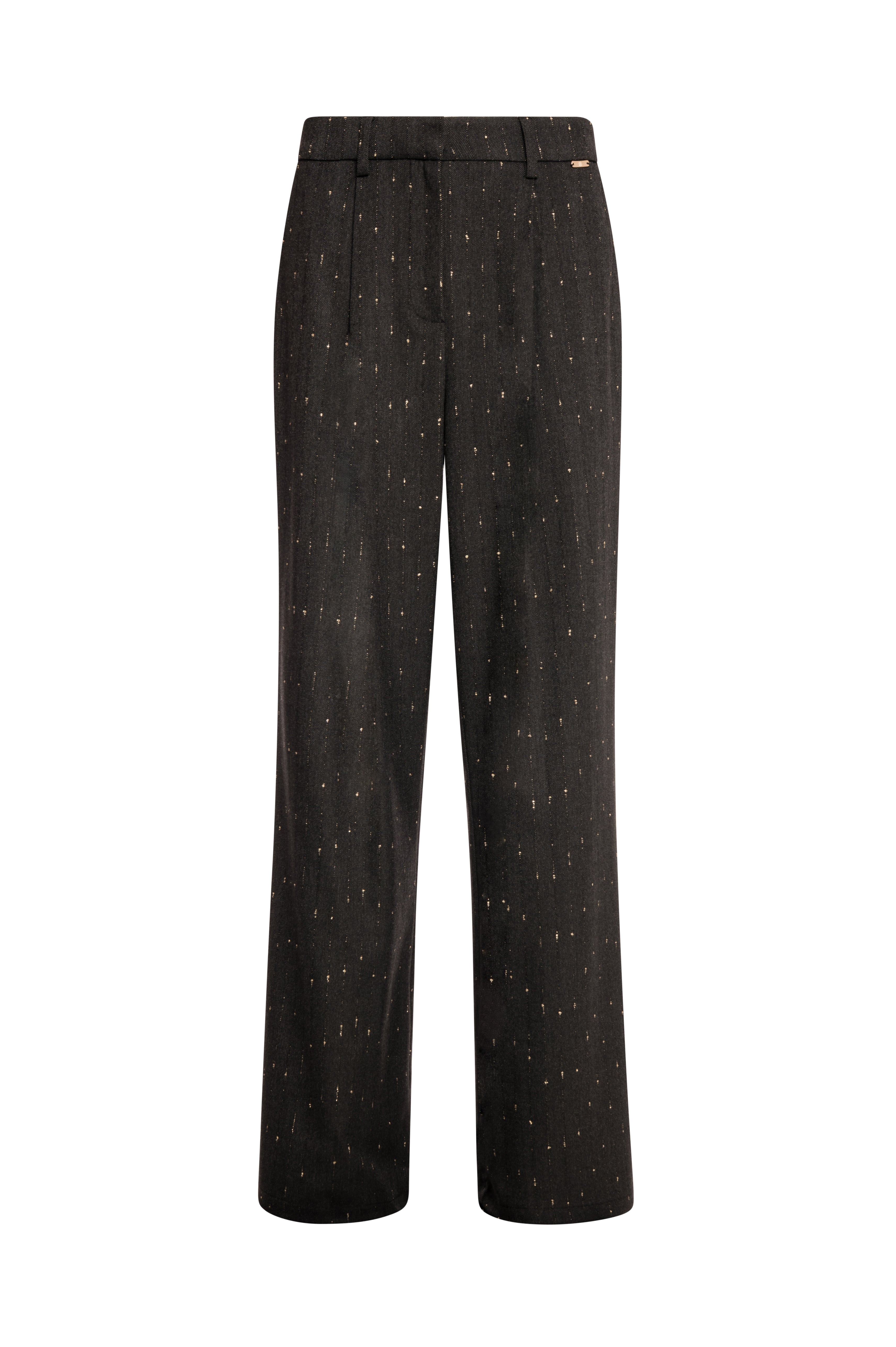Palazzo pant wide fit made in pinstriped fabric Fracomina FS26WV3009W726Q7-K01-1_f6b49366-96c4-47fd-ad24-7cf281adb0e9