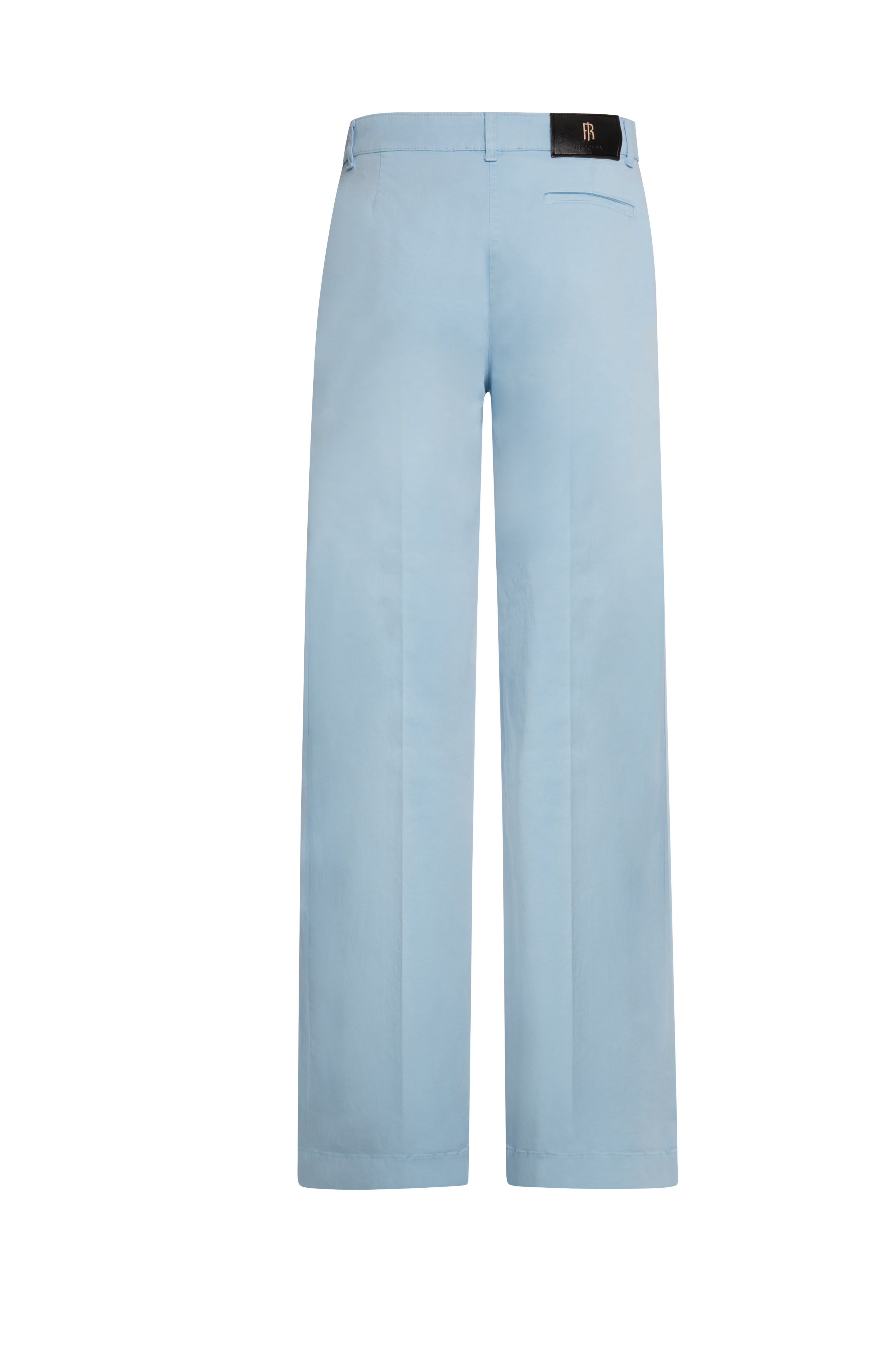 Palazzo pant wide fit made in stretch cotton Fracomina FS26WV3015W47201-KB1-2