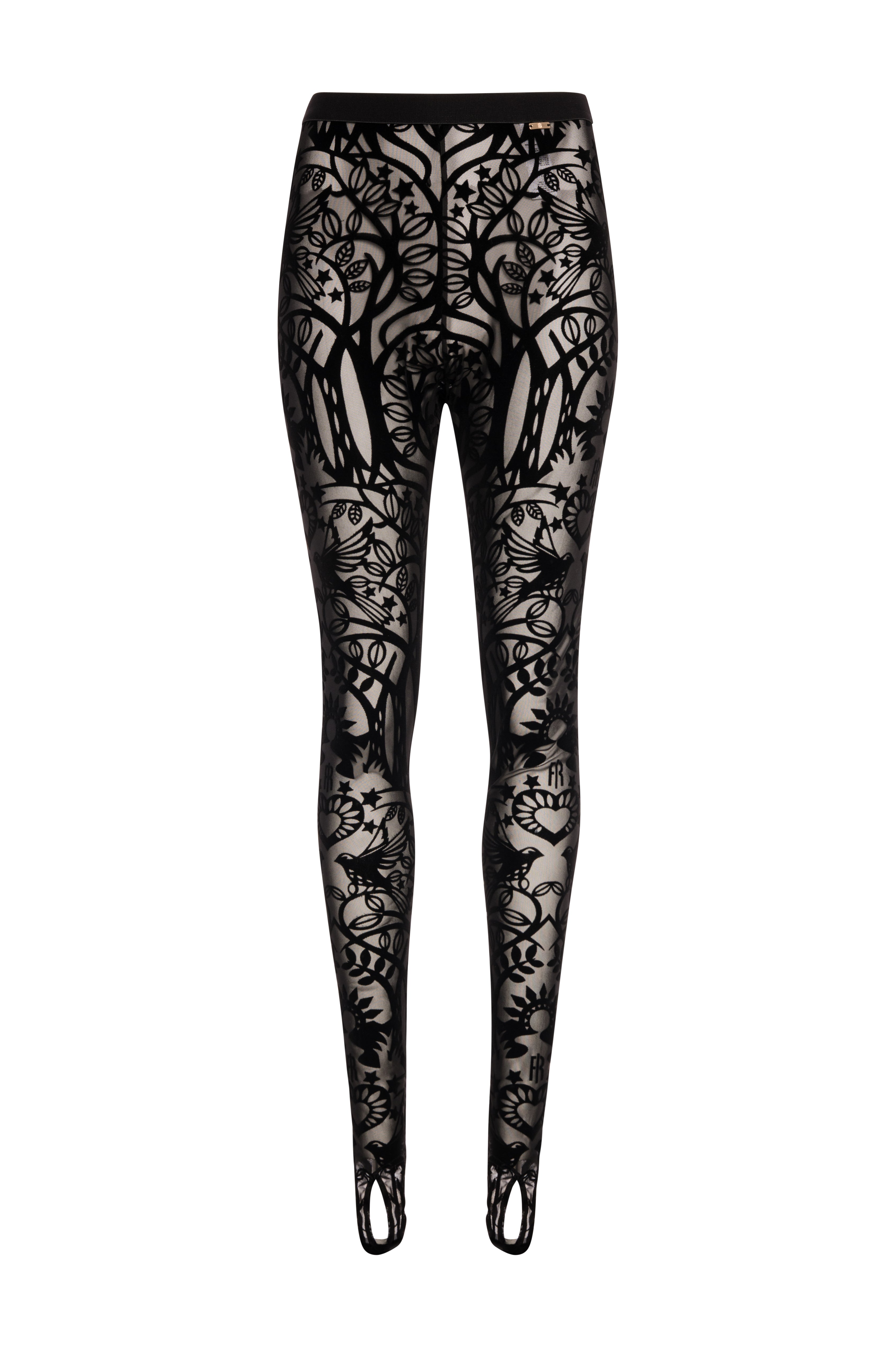 Leggings slim fit made in lace Fracomina FS26WV7001W858Q5-K01-2