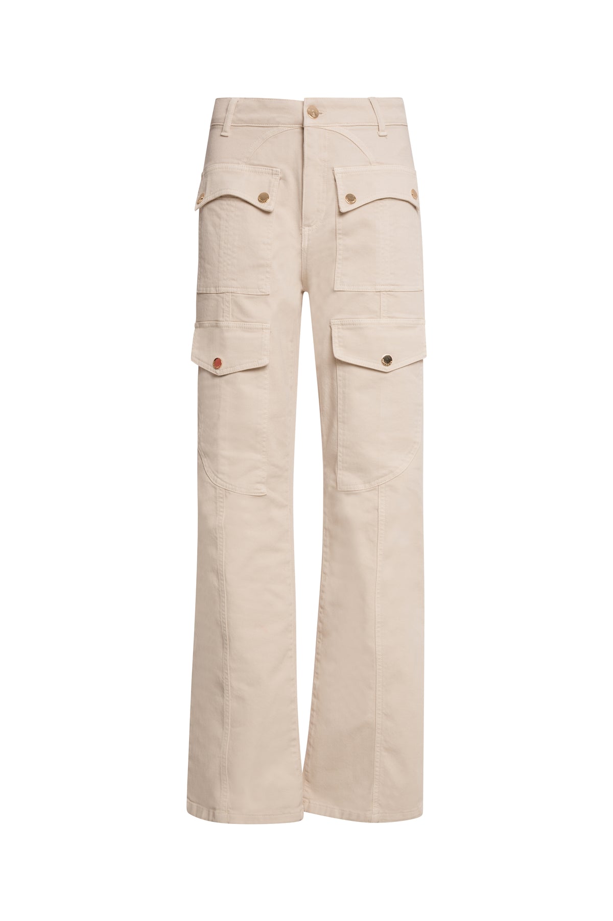 Bootcut pant made in cotton Fracomina FS26WVA001W67601-K23-1