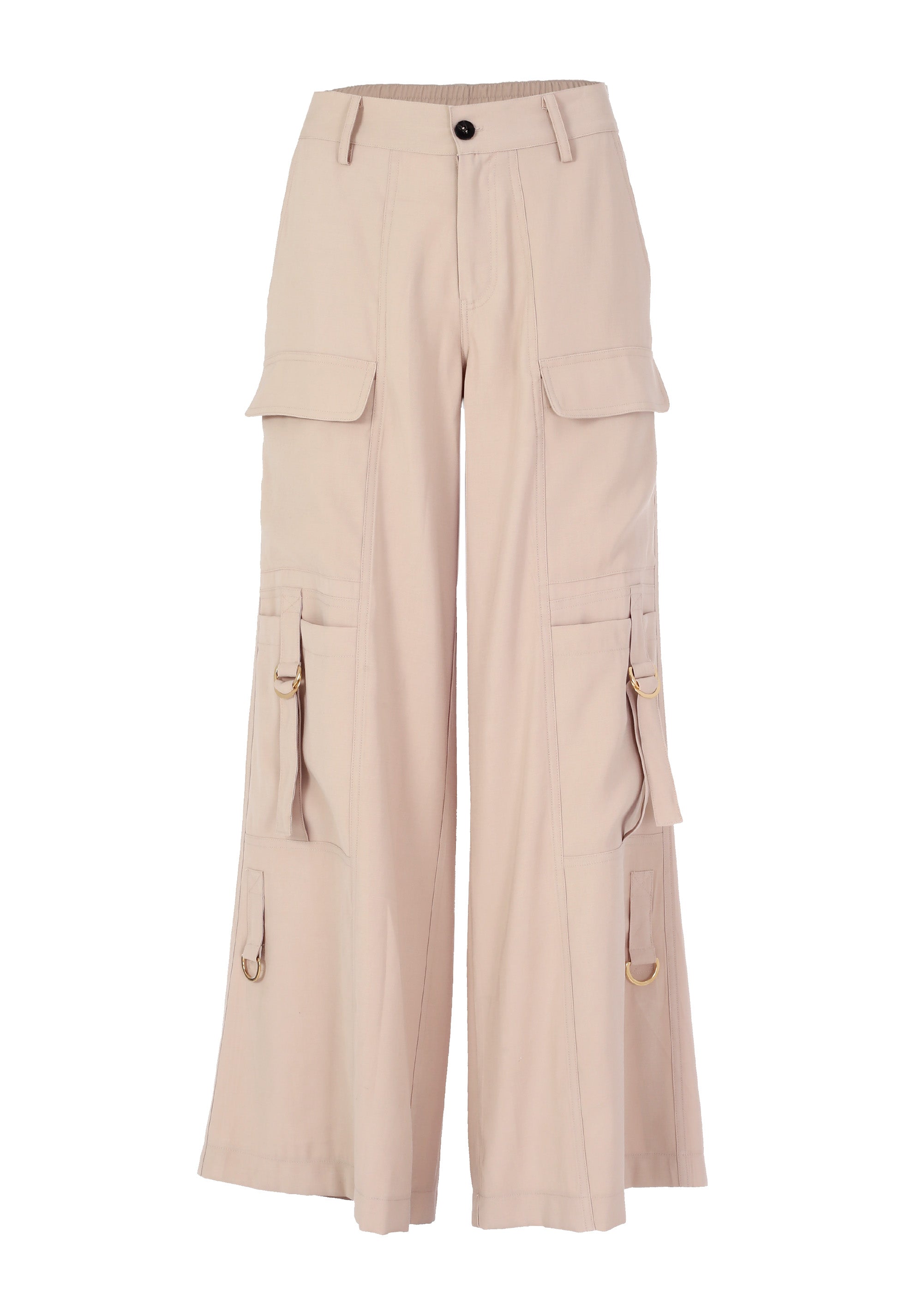 Palazzo trousers with side pockets Fracomina FU23SV3007W