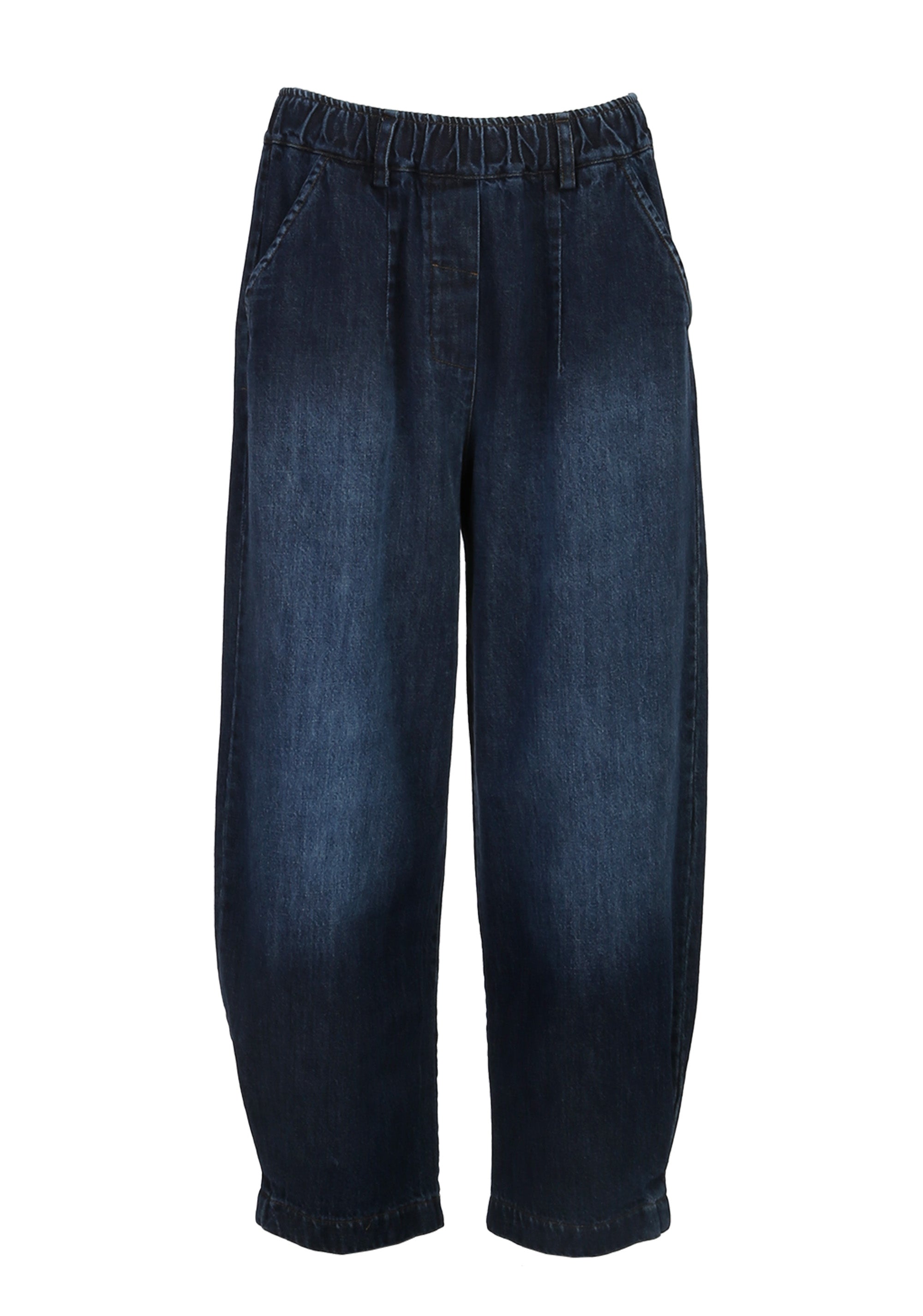 Denim balloon pant Fracomina FU24WVD001D40093-379