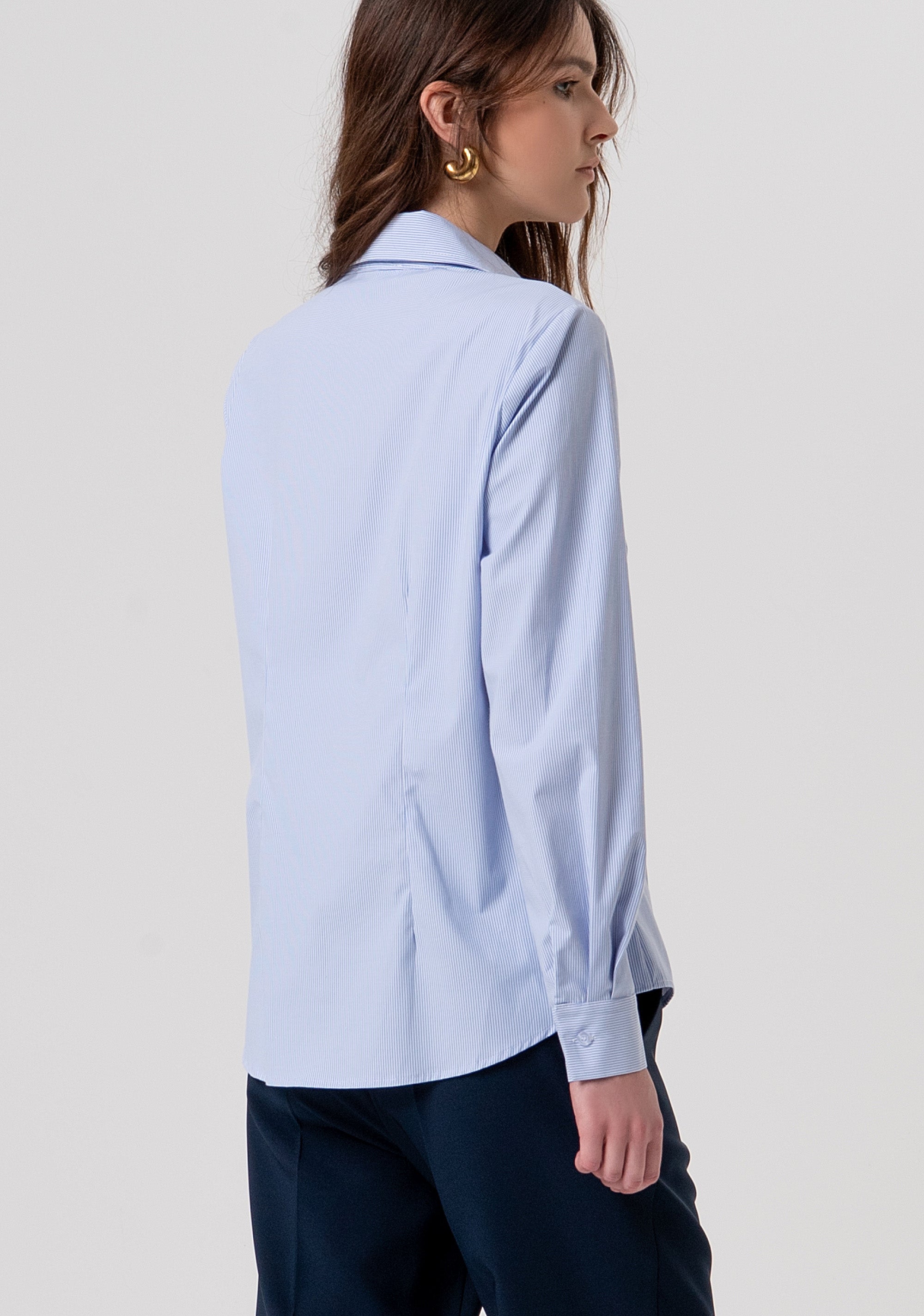 Shirt regular fit with stripes Fracomina FY26ST6040W837N8-176-3