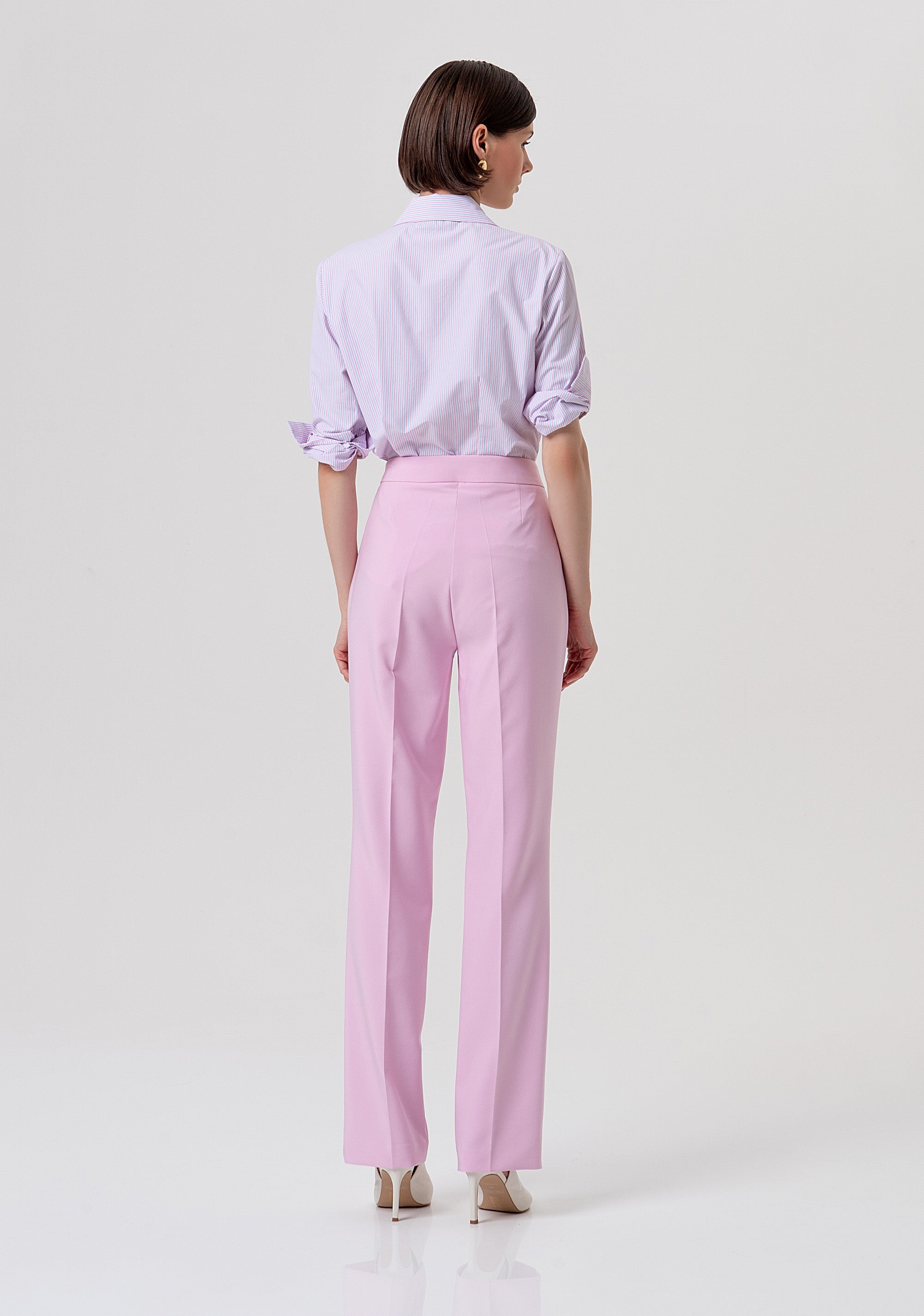 Pant regular fit with high waist Fracomina FY26SV2034W42901-226-3