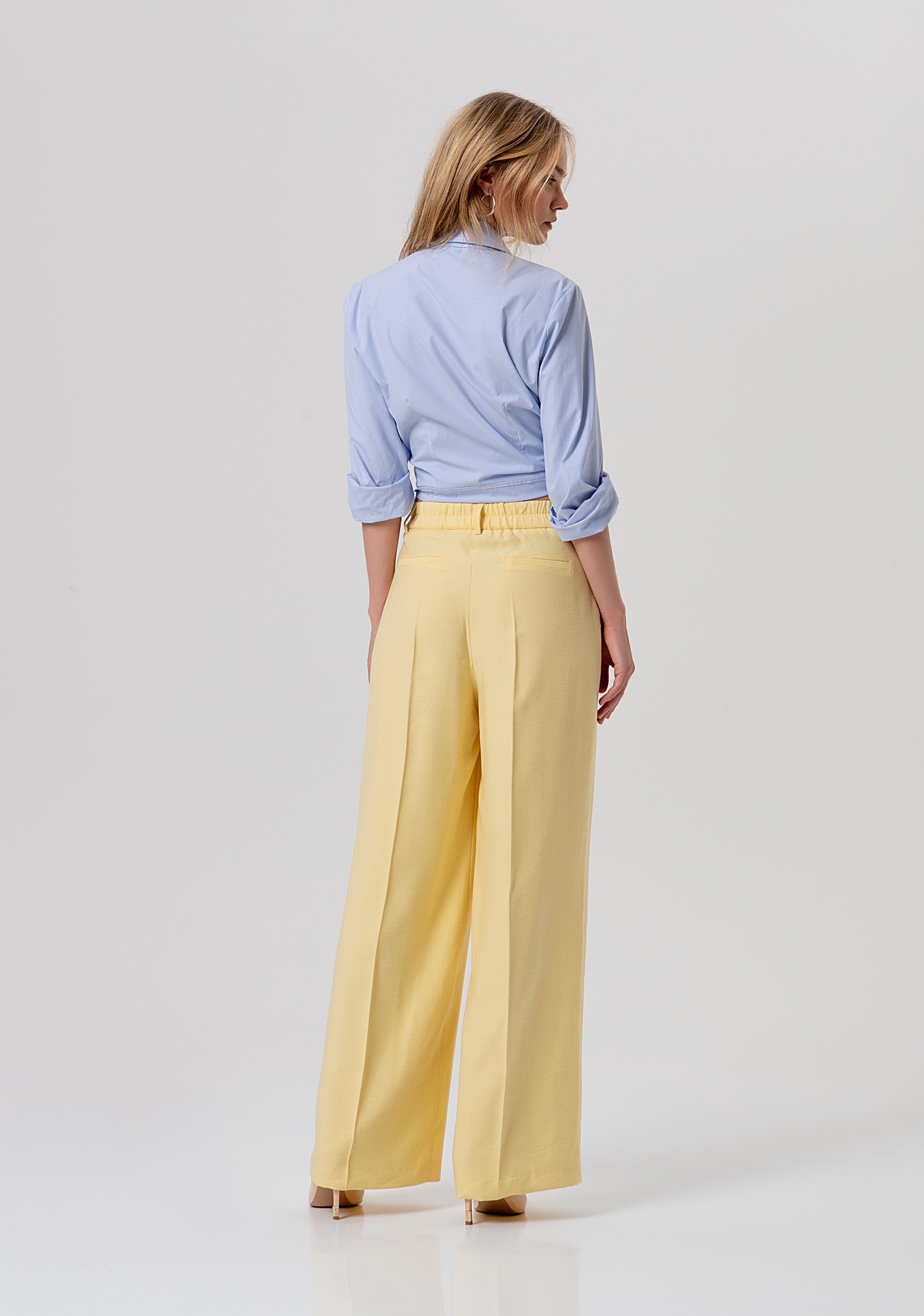 Palazzo pant flare Fracomina FY26SV3036W83601-184-3