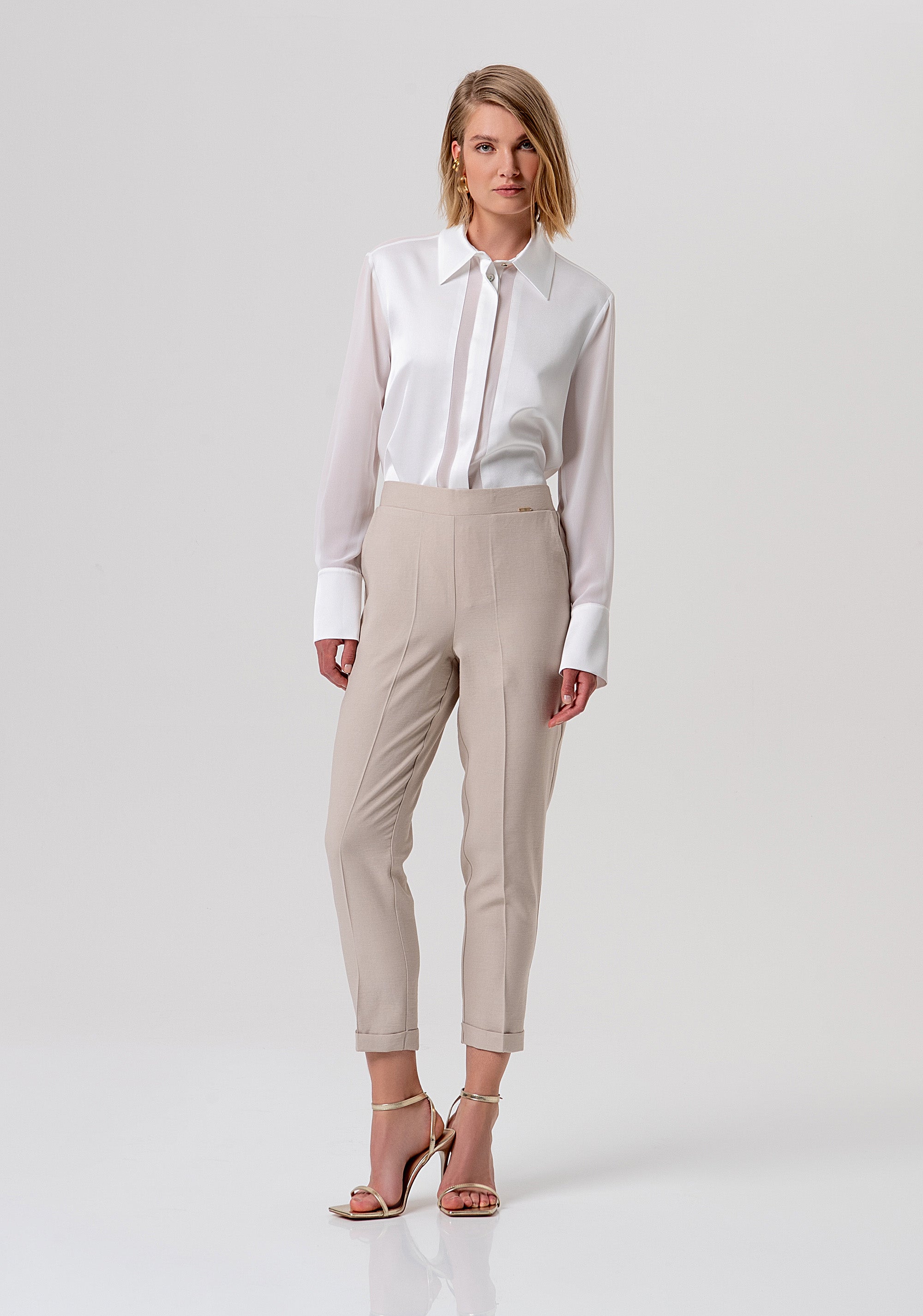 Chino pant regular fit Fracomina FY26SV4010W83601-251-1