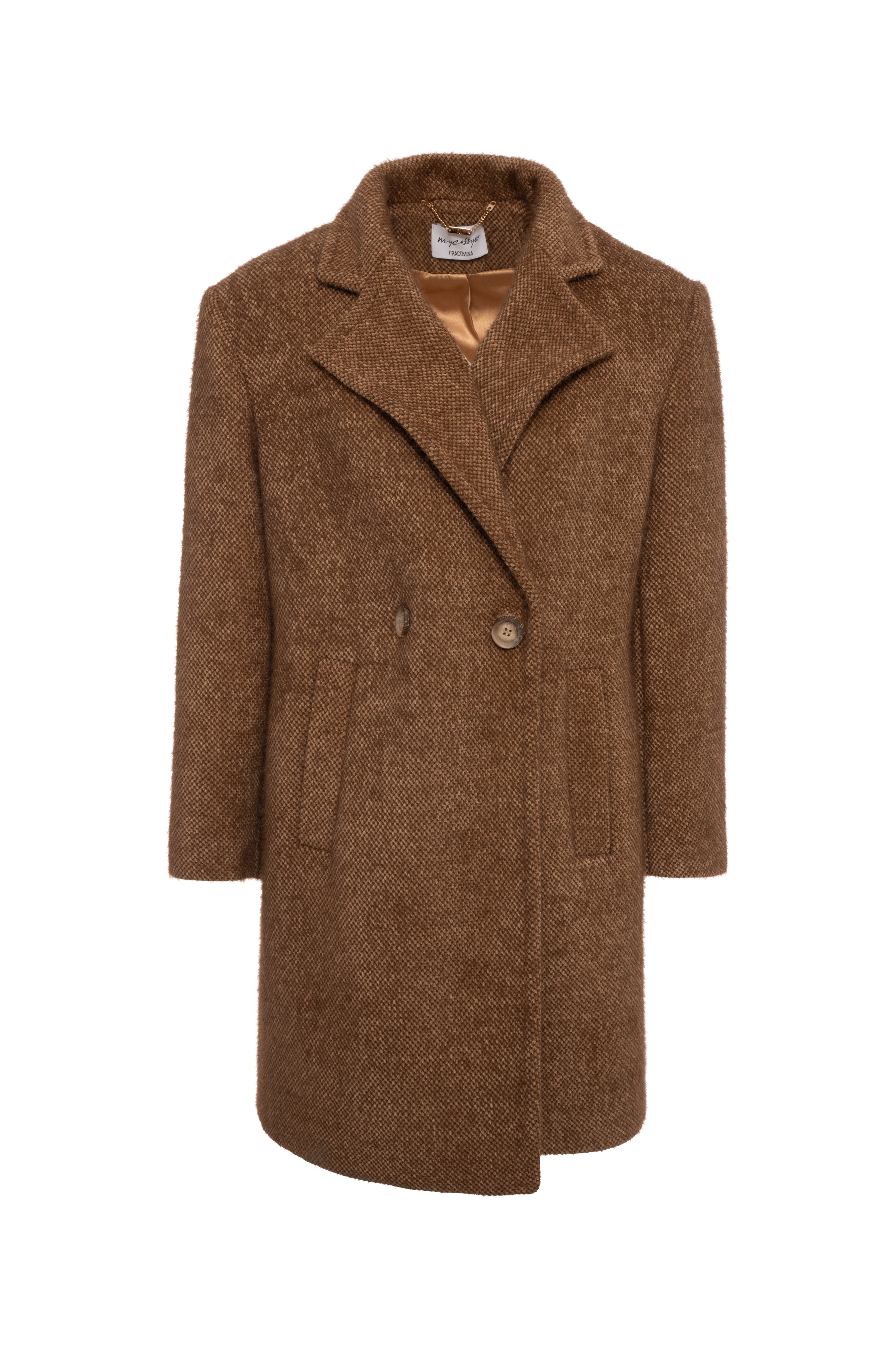 Coat regular fit double breasted Fracomina FY26WC1015W45401-K20-1