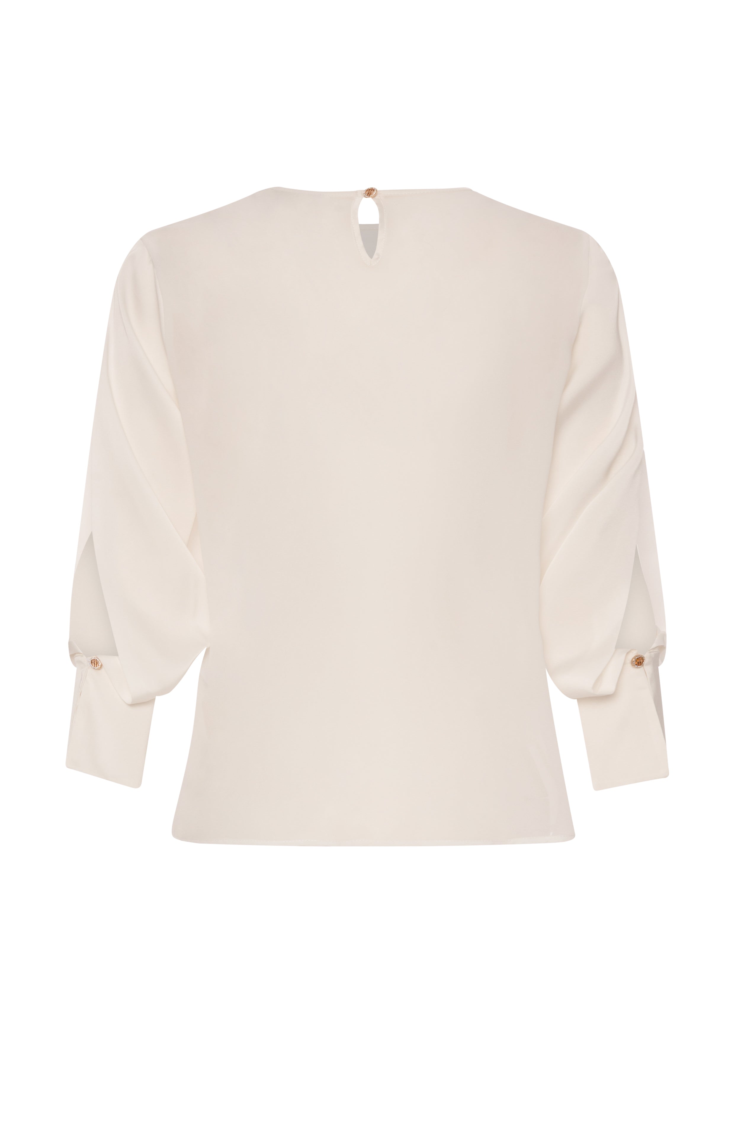 Blouse flare with round neck Fracomina FY26WT1013W41201-K17-2