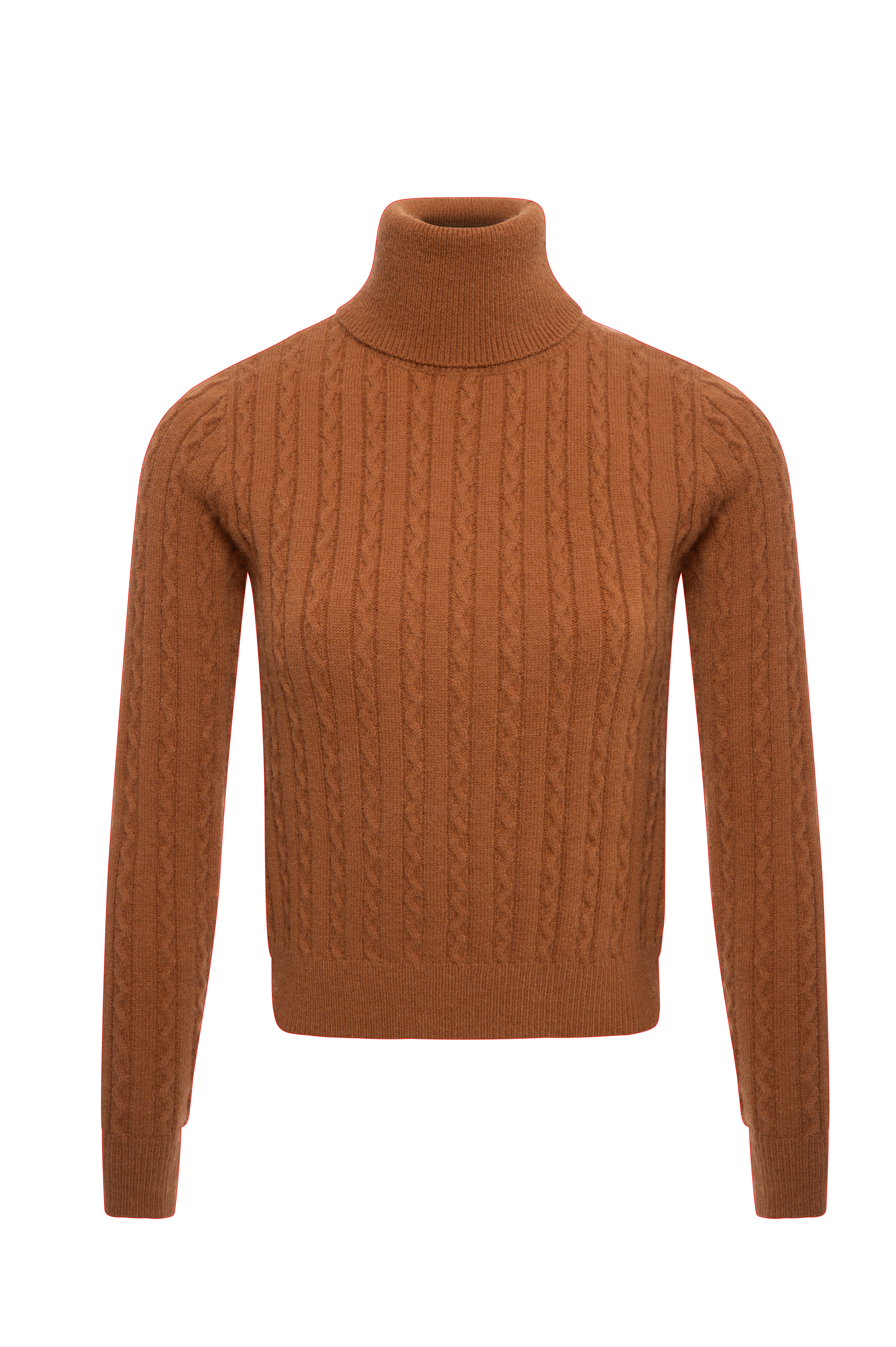 Knitwear slim fit with cable stitch Fracomina FY26WT7062K45801-K20-1