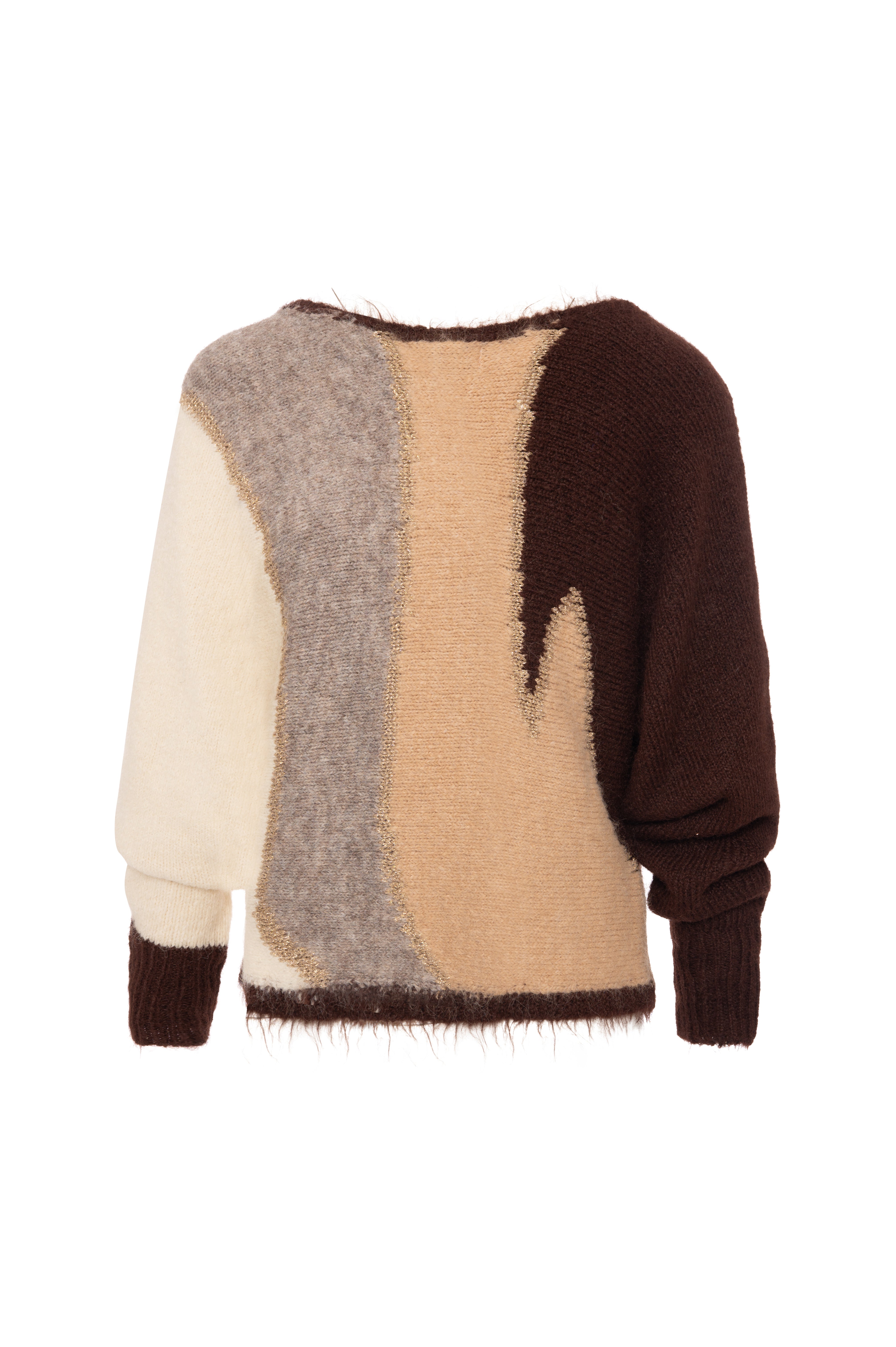 Knitwear over fit multicolor Fracomina FY26WT7065K563F8-KH3-1