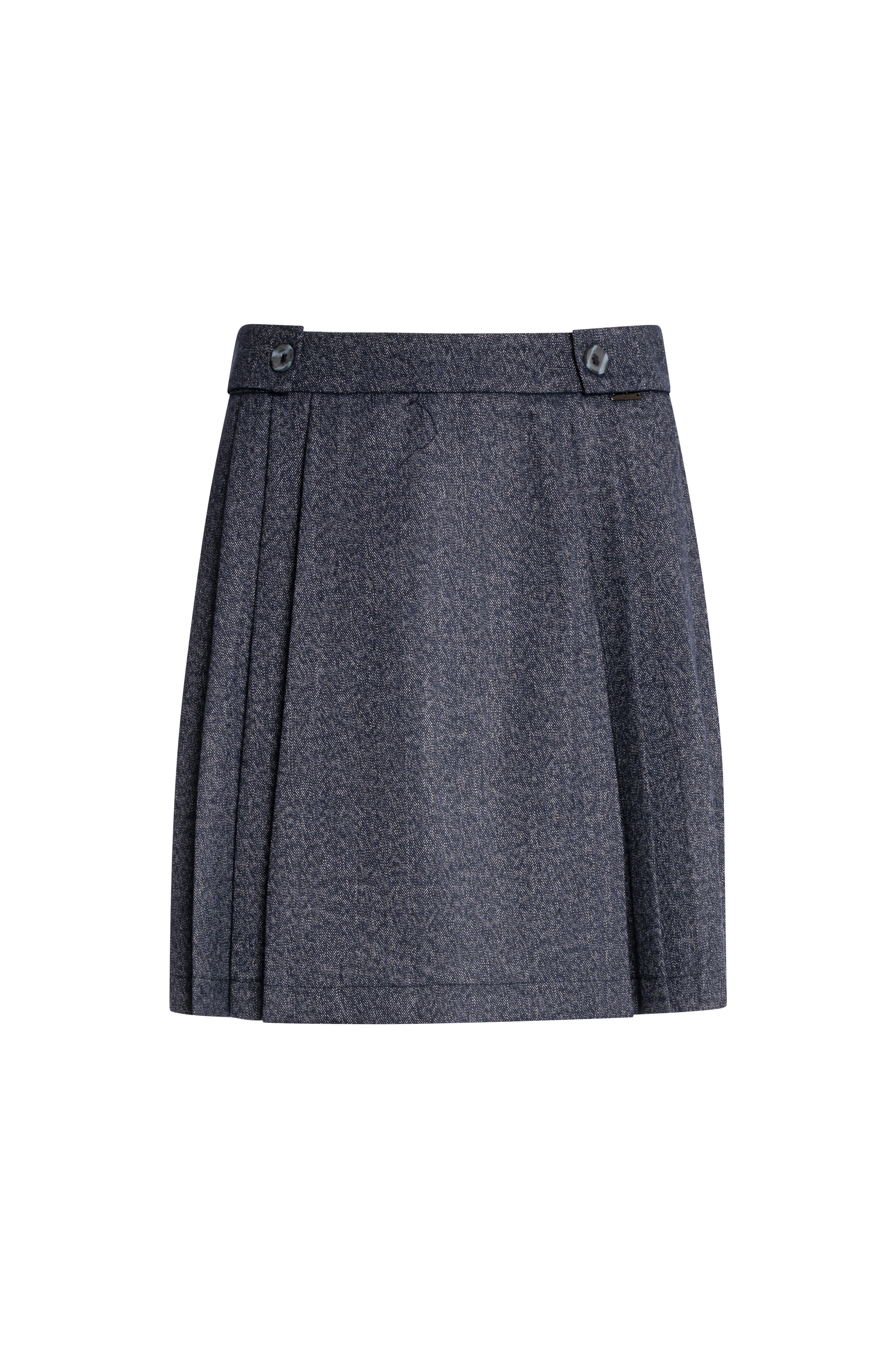 Mini pleated skirt flare Fracomina FZ26WG1001W56101-KM8-1