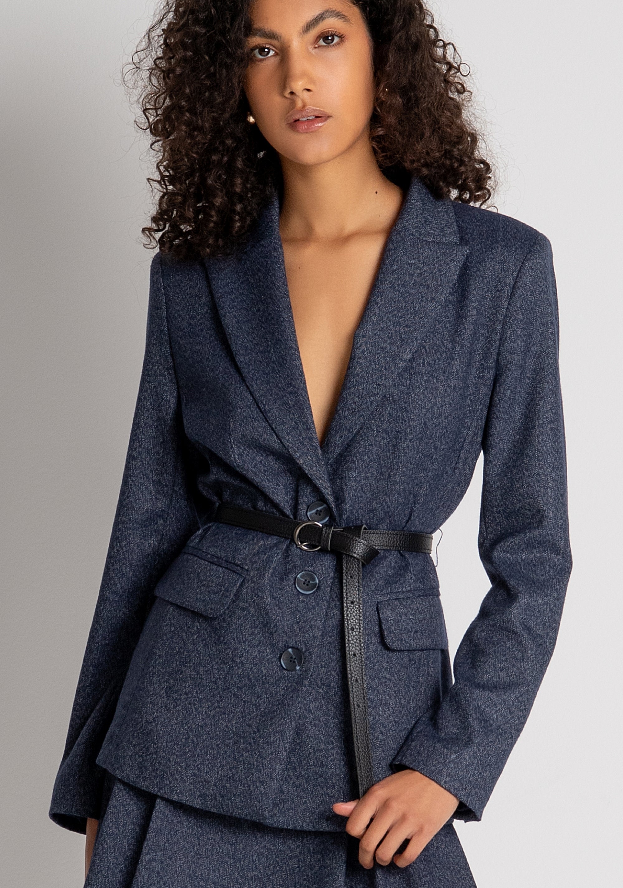 Blazer jacket regular fit double breasted Fracomina FZ26WJ2001W56101-078-3
