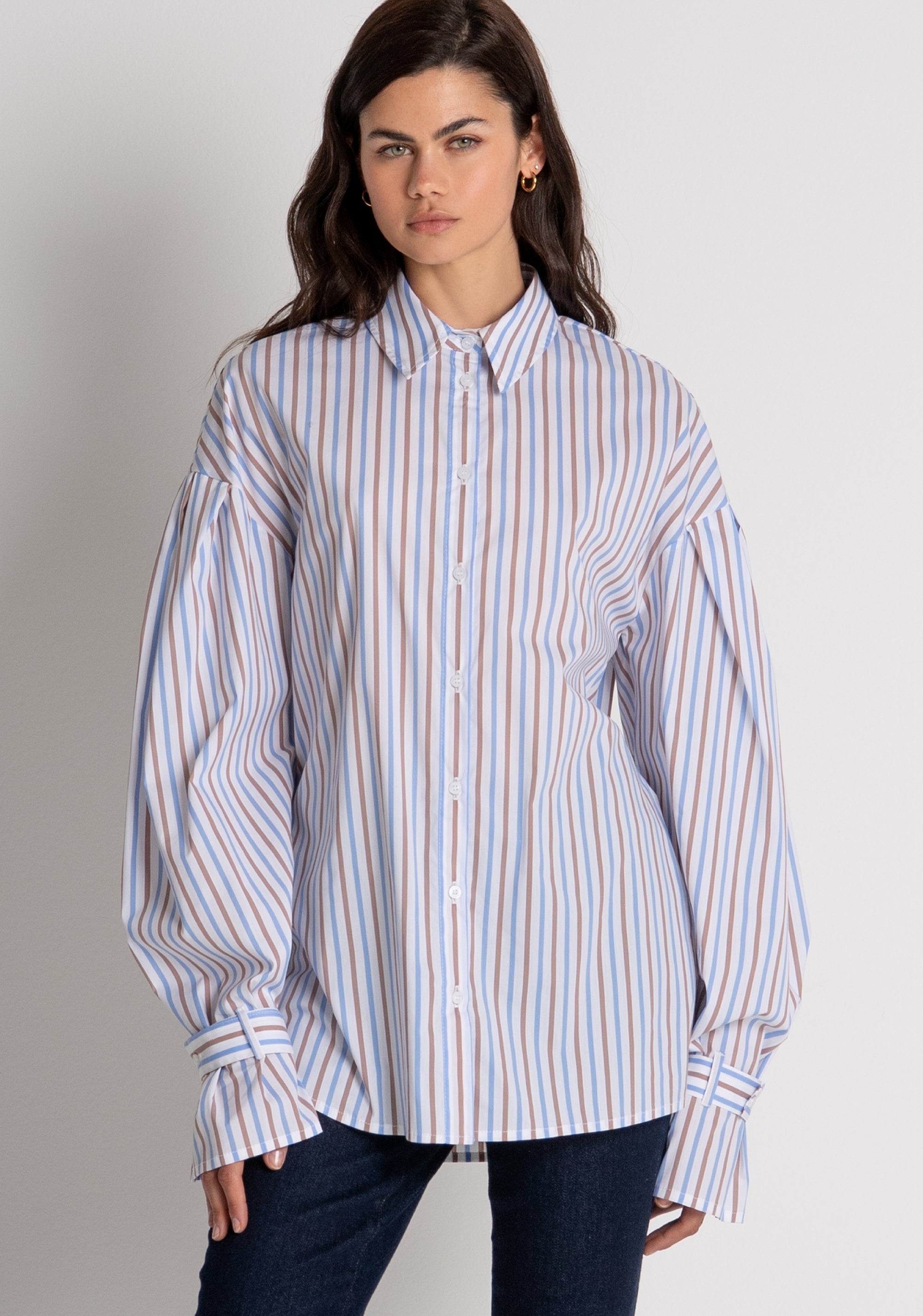 Shirt regular fit with multicolor stripes Fracomina FZ26WT6002W403N8-210-3