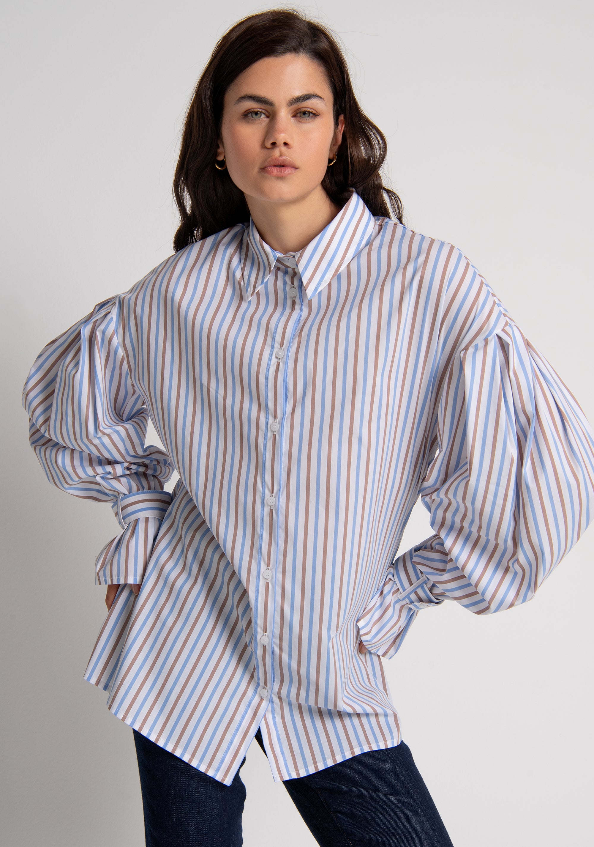Shirt regular fit with multicolor stripes Fracomina FZ26WT6002W403N8-210