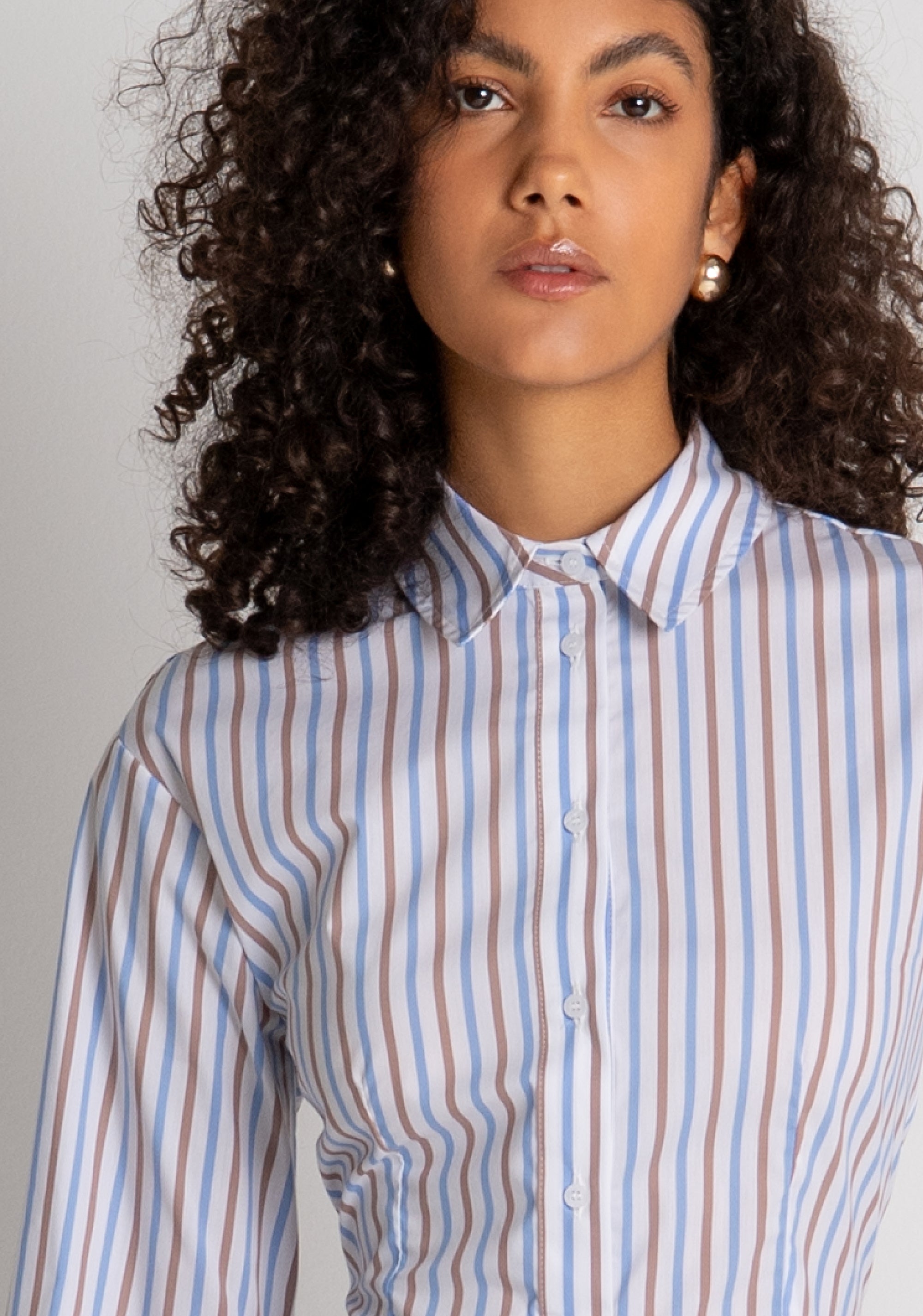 Shirt regular fit with multicolor stripes Fracomina FZ26WT6003W402N8-210-3