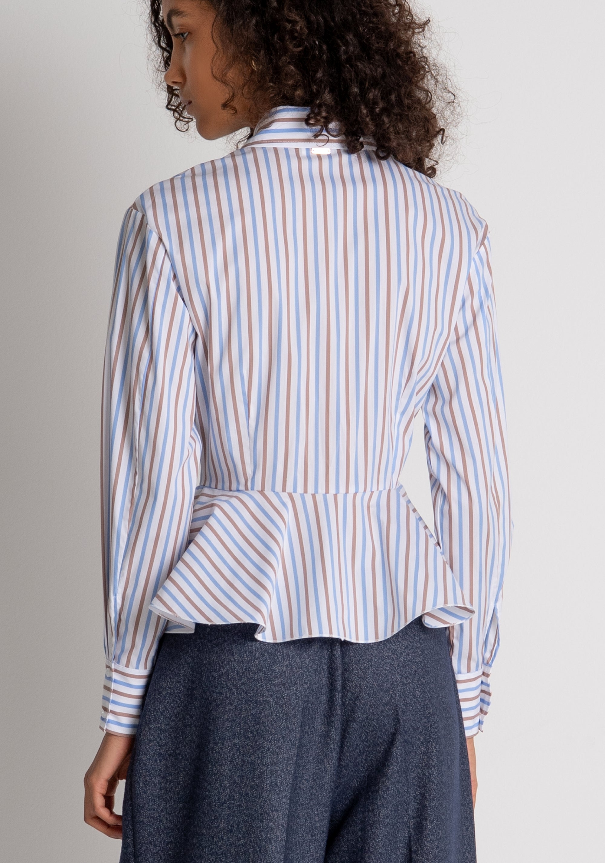 Shirt regular fit with multicolor stripes Fracomina FZ26WT6003W402N8-210-4