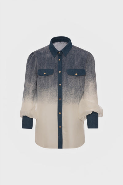 Shirt regular fit with fading effect