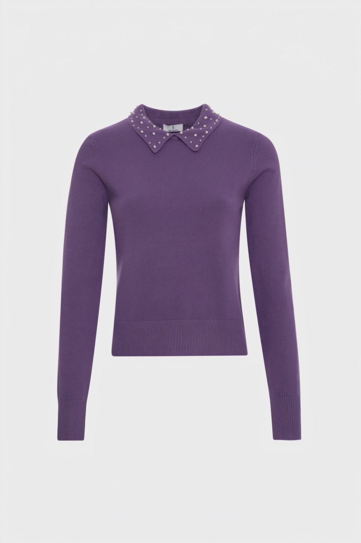 Knitwear slim fit with pearls