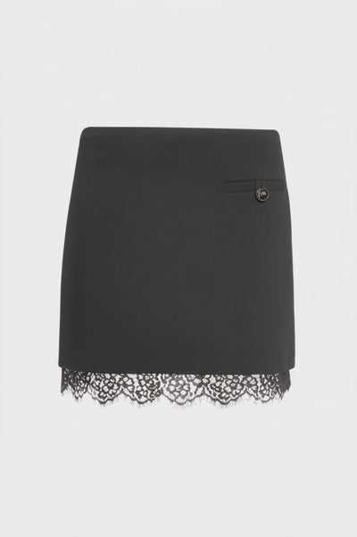 Mini skirt slim fit made in stretch fabric