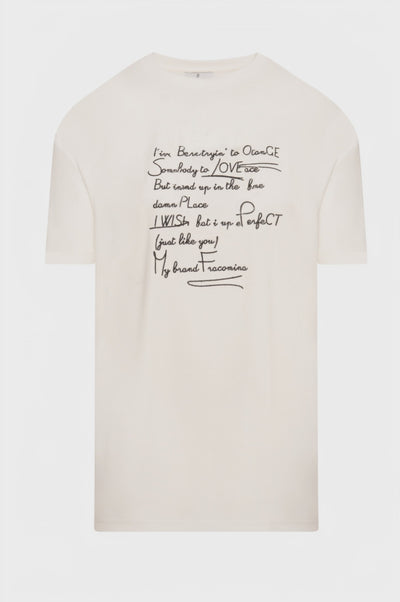 T-shirt regular fit made in stretch cotton jersey