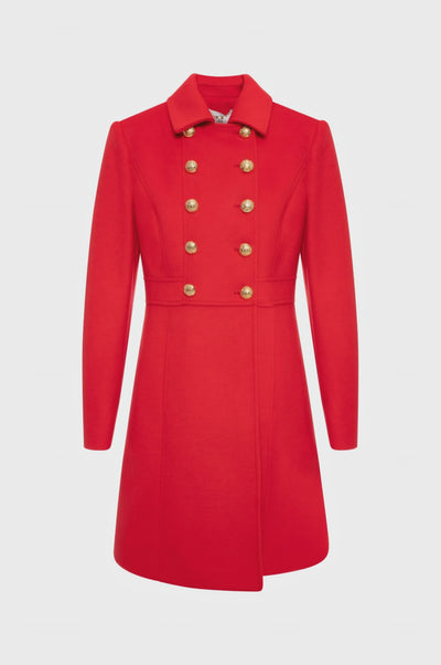 Coat regular fit double breasted