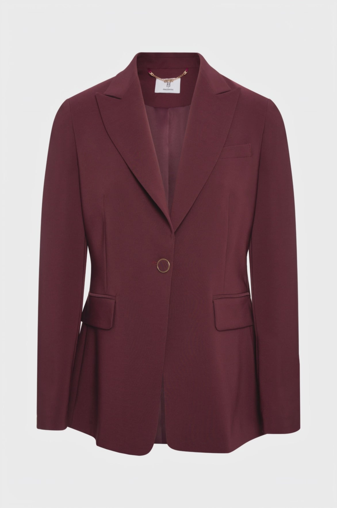 Blazer jacket regular fit single breasted