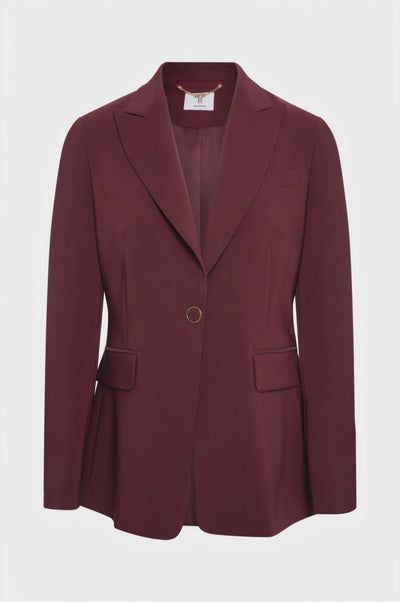 Blazer jacket regular fit single breasted