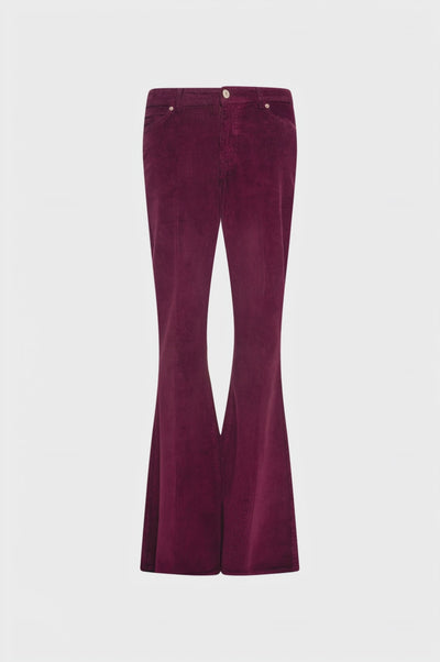 Bootcut pant made in corduroy